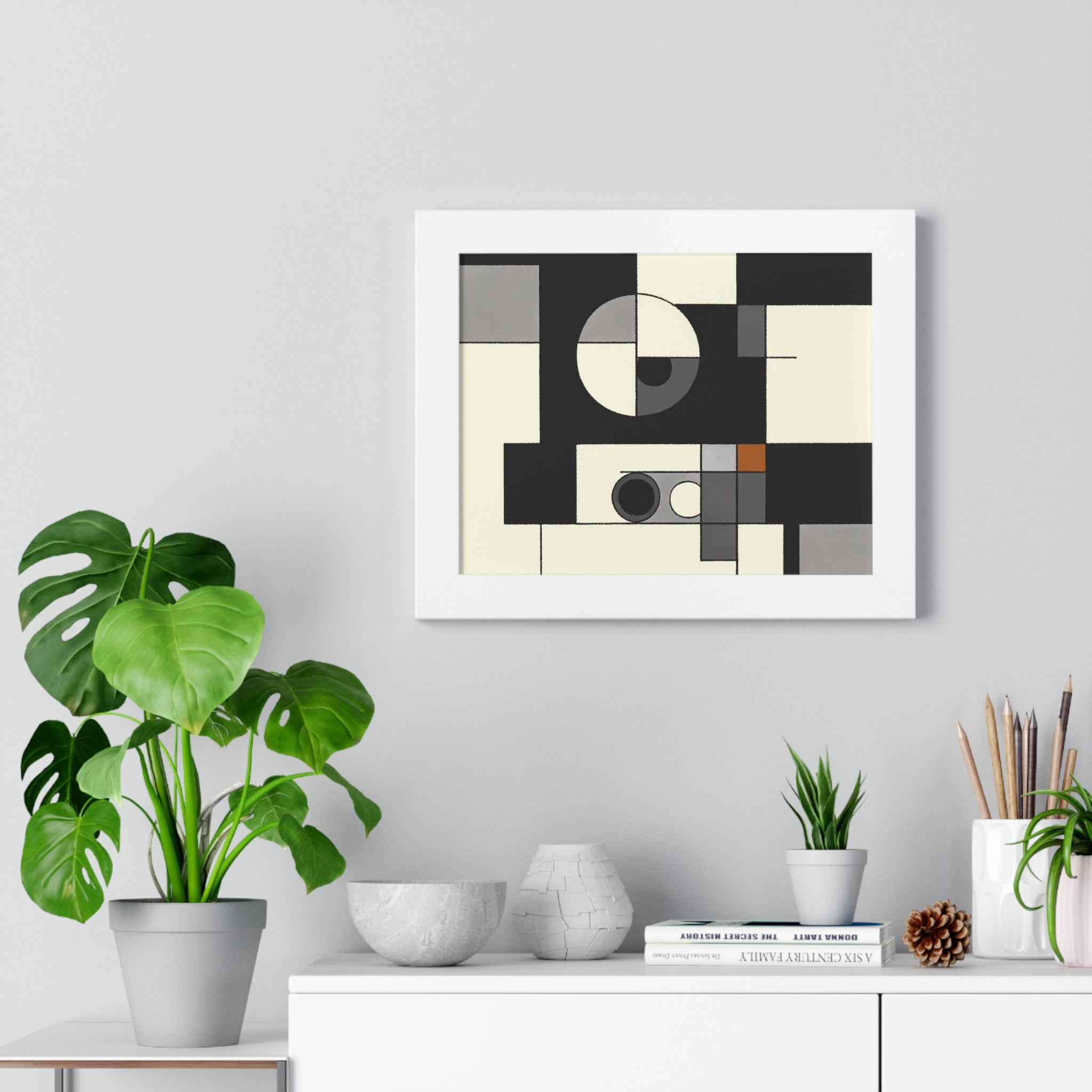 Duality in Motion | Framed Print