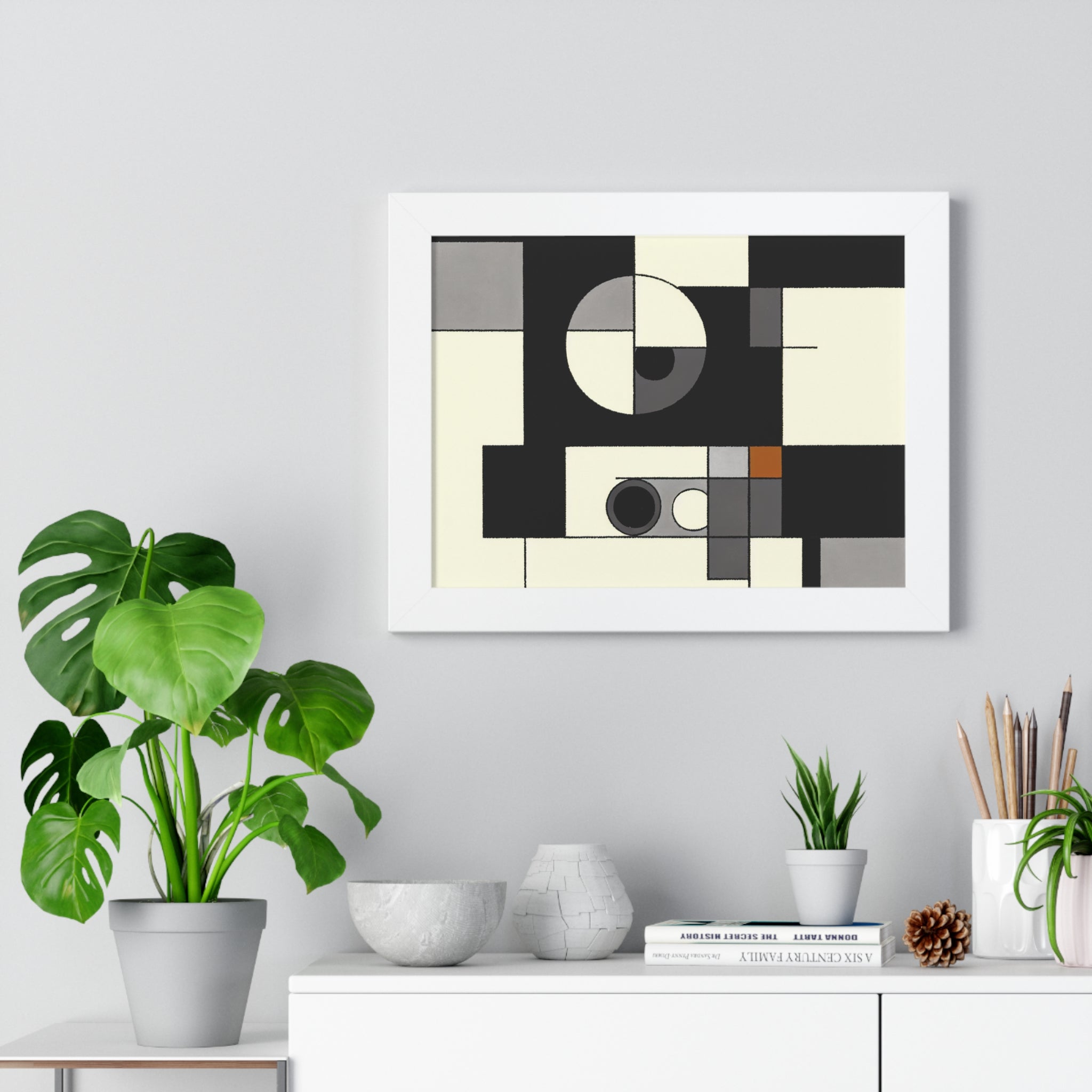 Duality in Motion | Framed Print