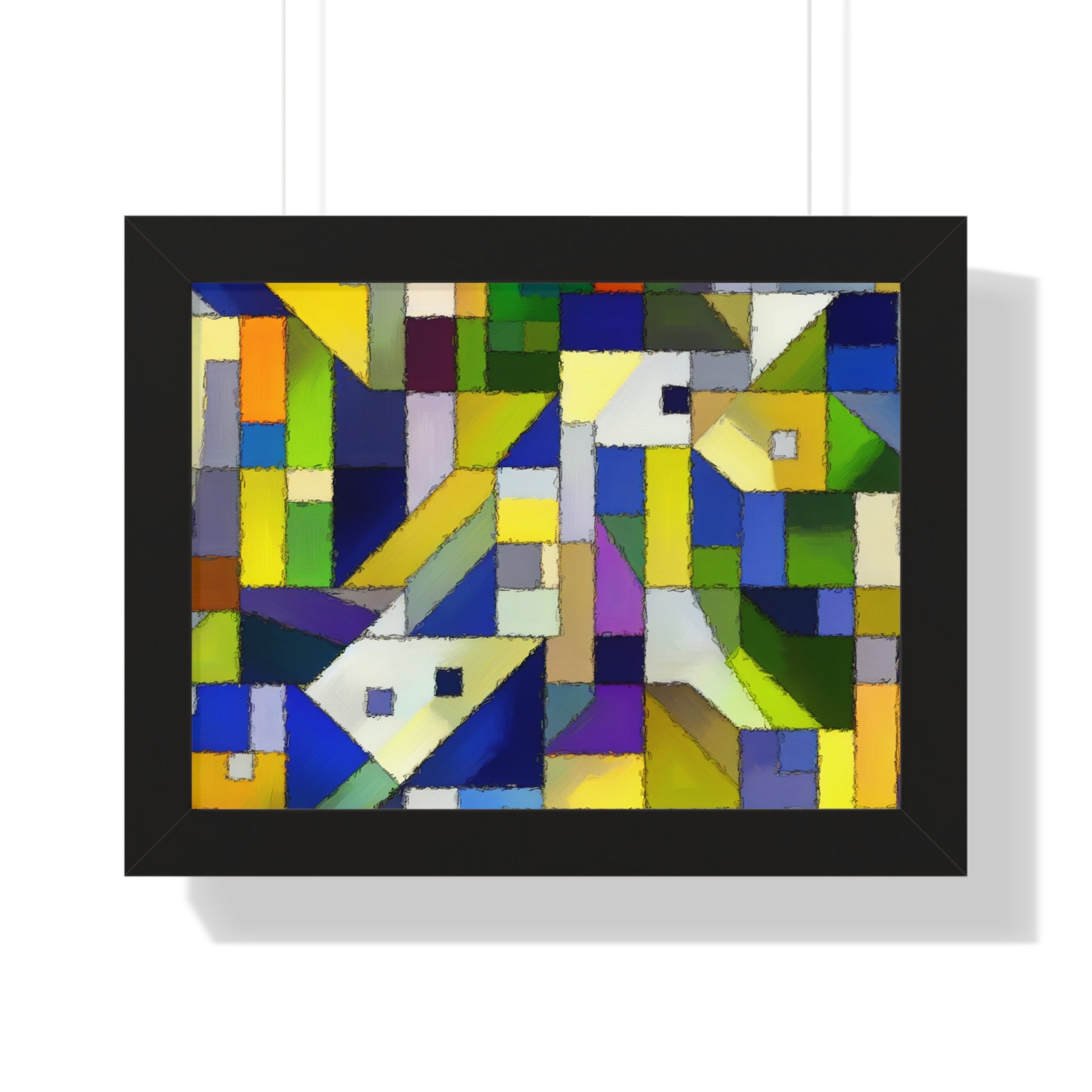 Fractured Harmony and Light | Framed Print