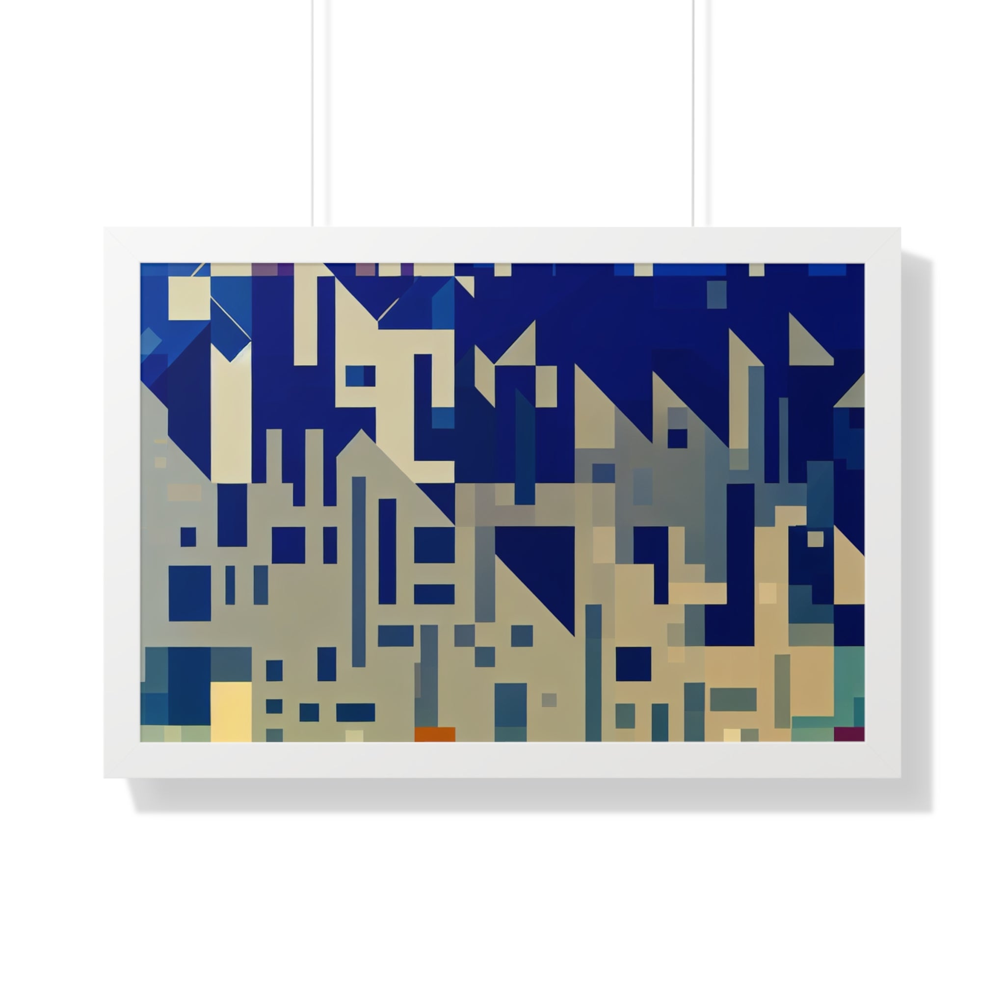 Urban Echoes and Silhouettes | Framed Print