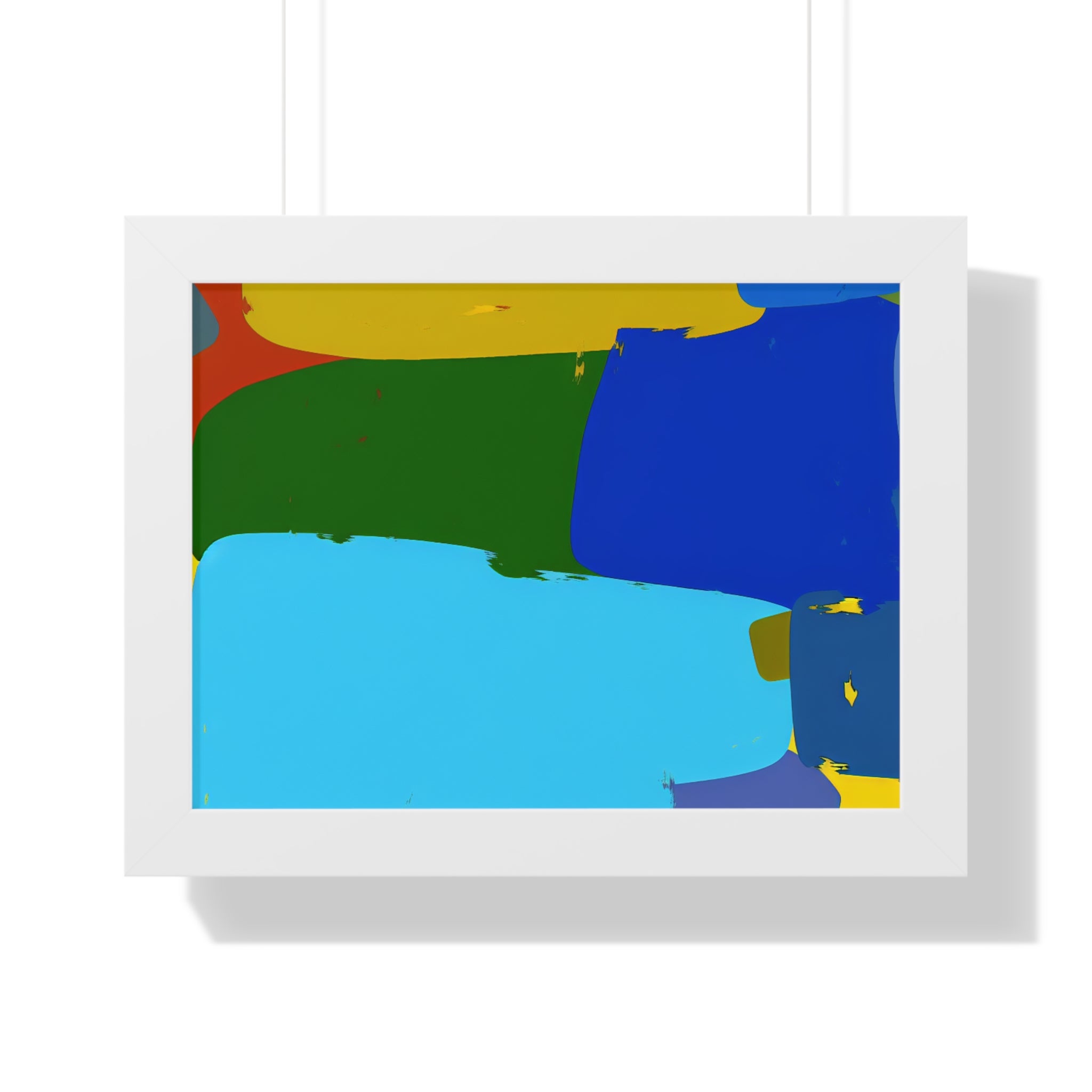 Vibrant Echoes of Energy | Framed Print