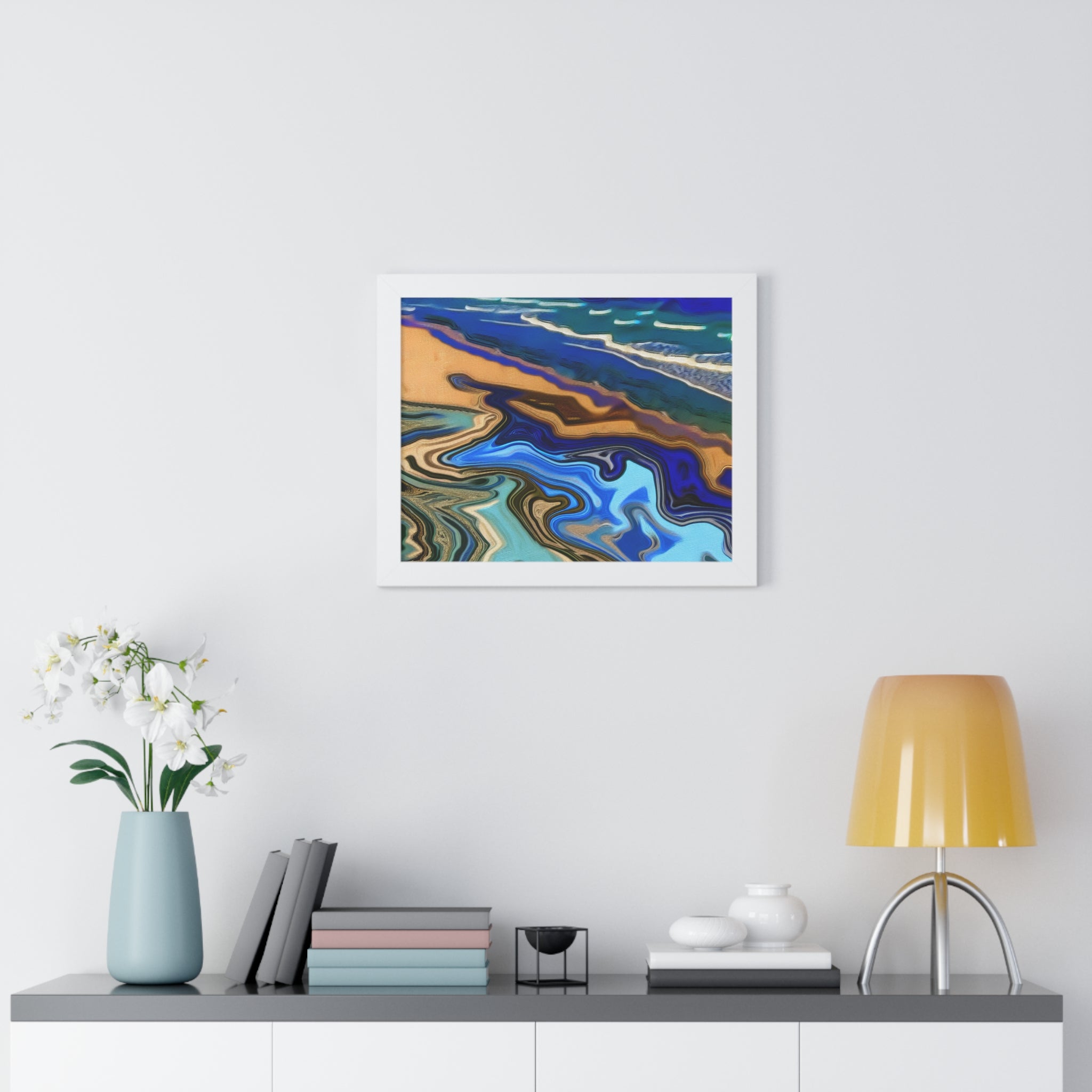 Tidal Whisperings | Framed Print