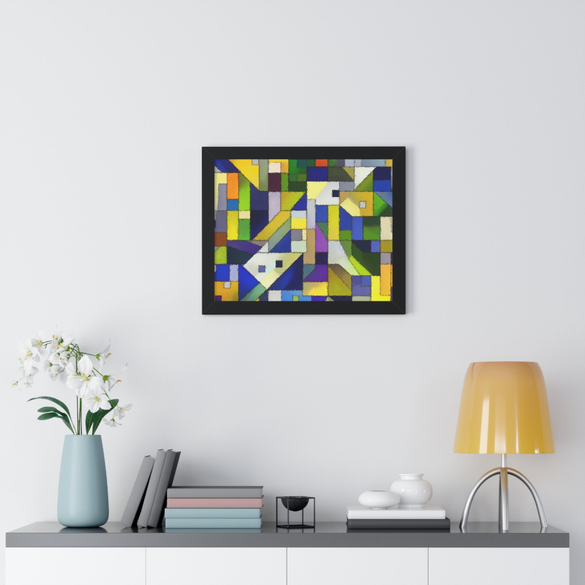 Fractured Harmony and Light | Framed Print