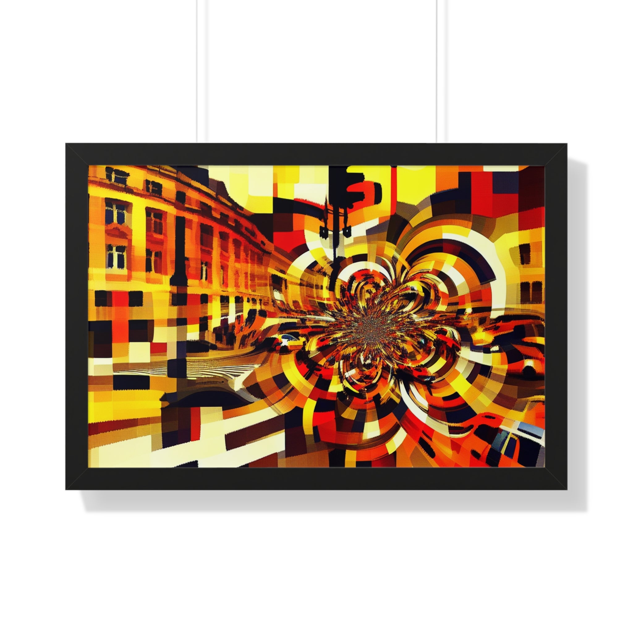 Urban Rhythm and Pulse | Framed Print