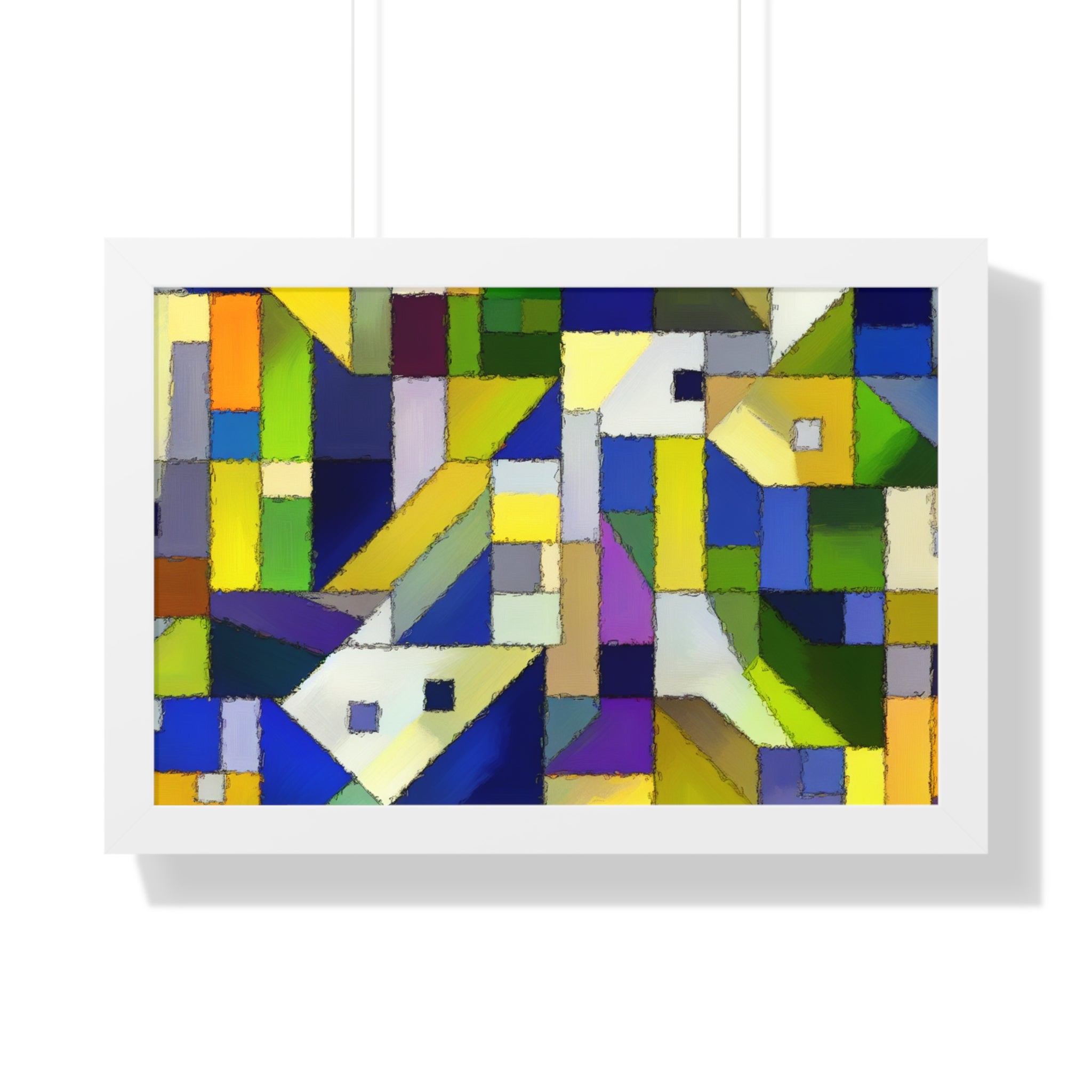 Fractured Harmony and Light | Framed Print