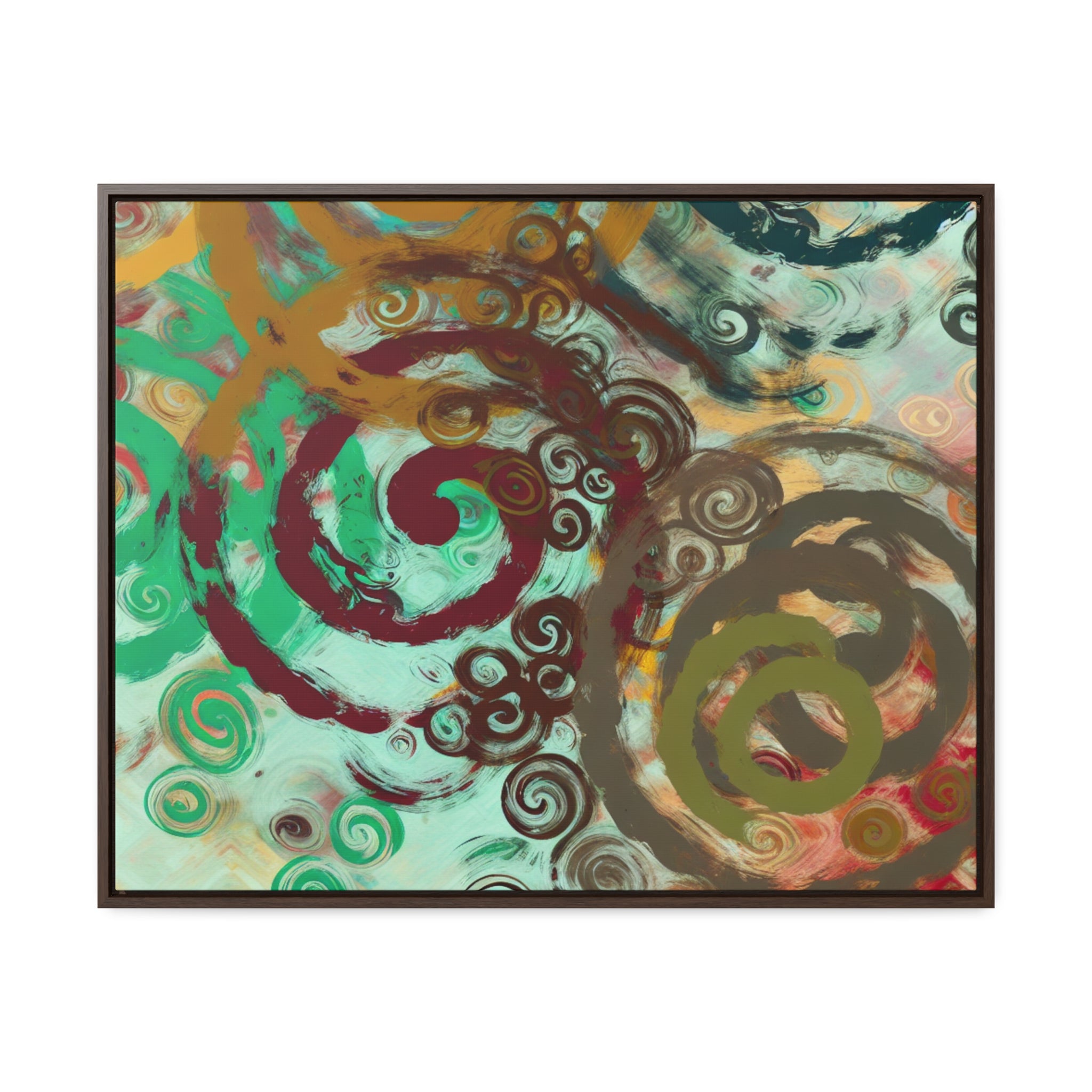 Dance of Colors | Framed Canvas