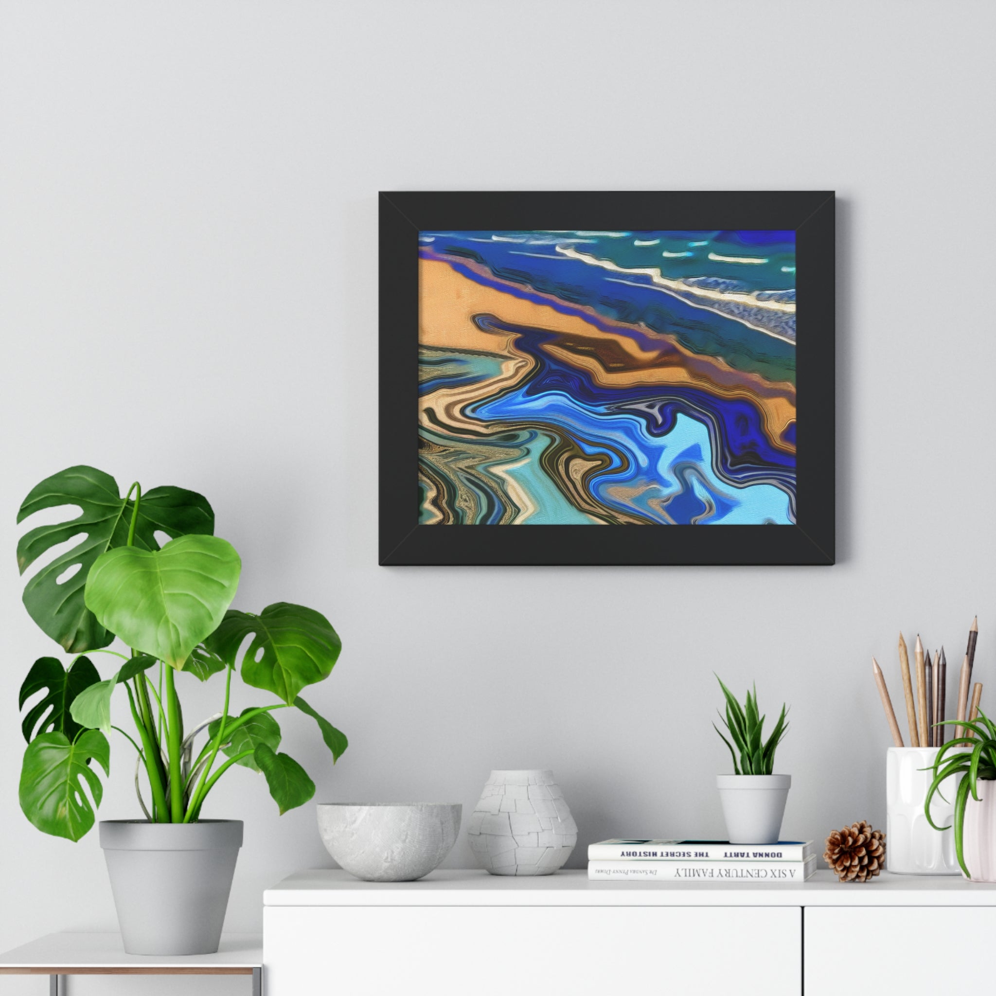 Tidal Whisperings | Framed Print