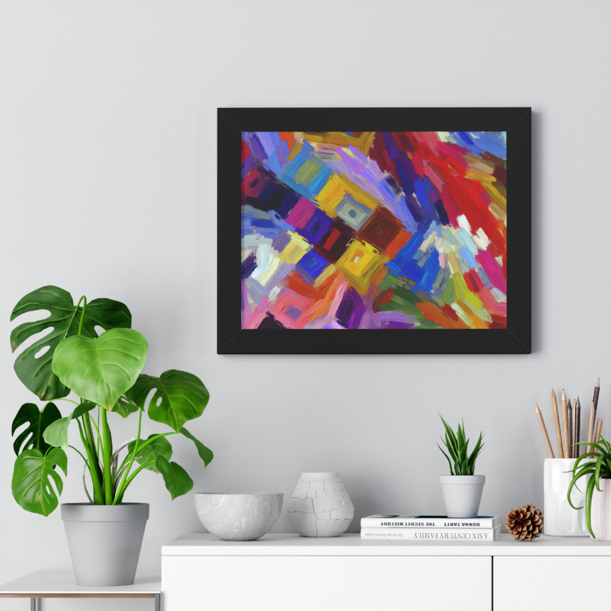 Chromatic Serenade | Framed Print