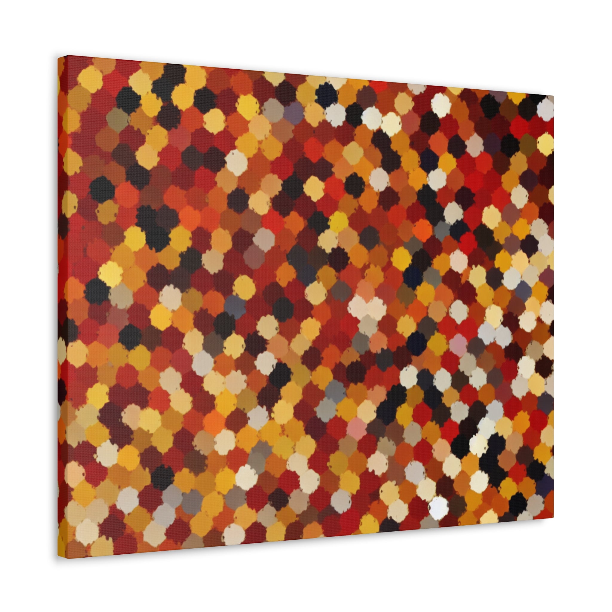 Radiant Dance of Circles | Canvas