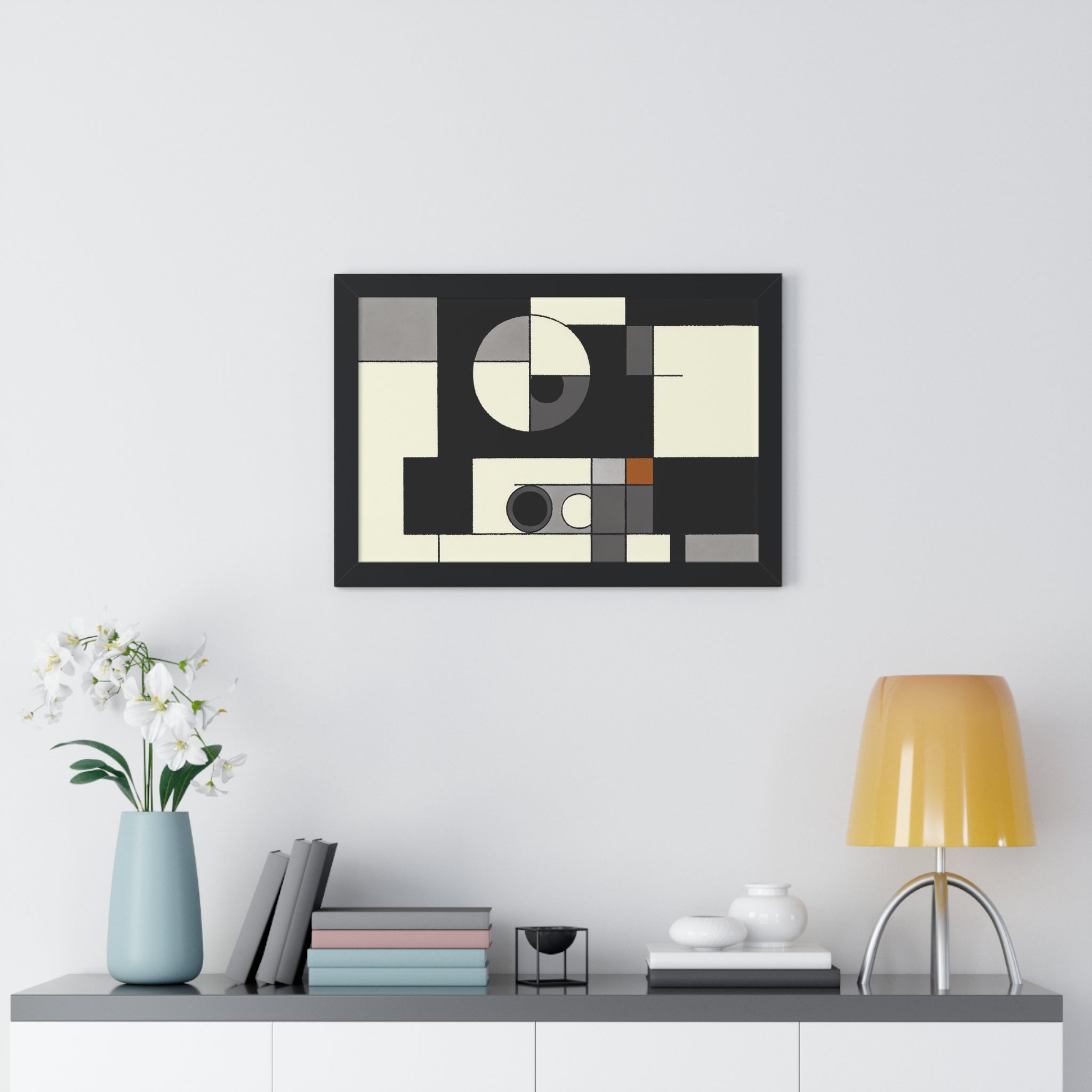 Duality in Motion | Framed Print