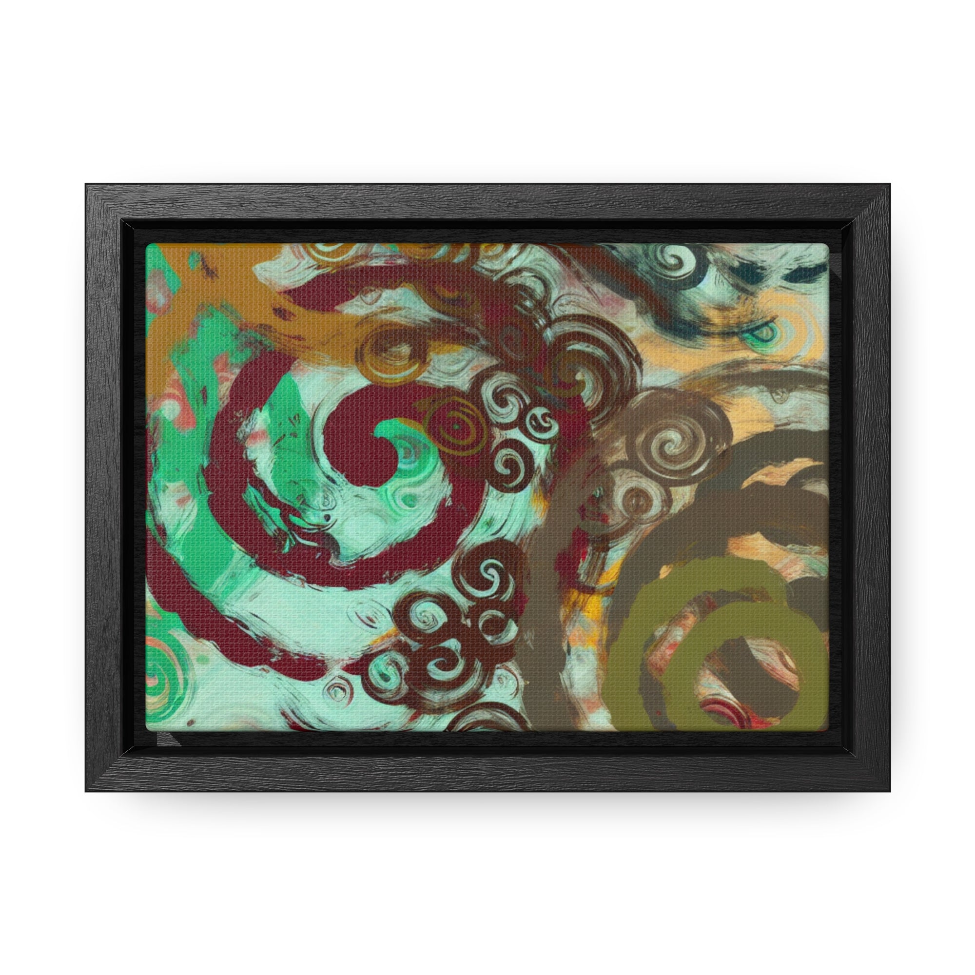 Dance of Colors | Framed Canvas