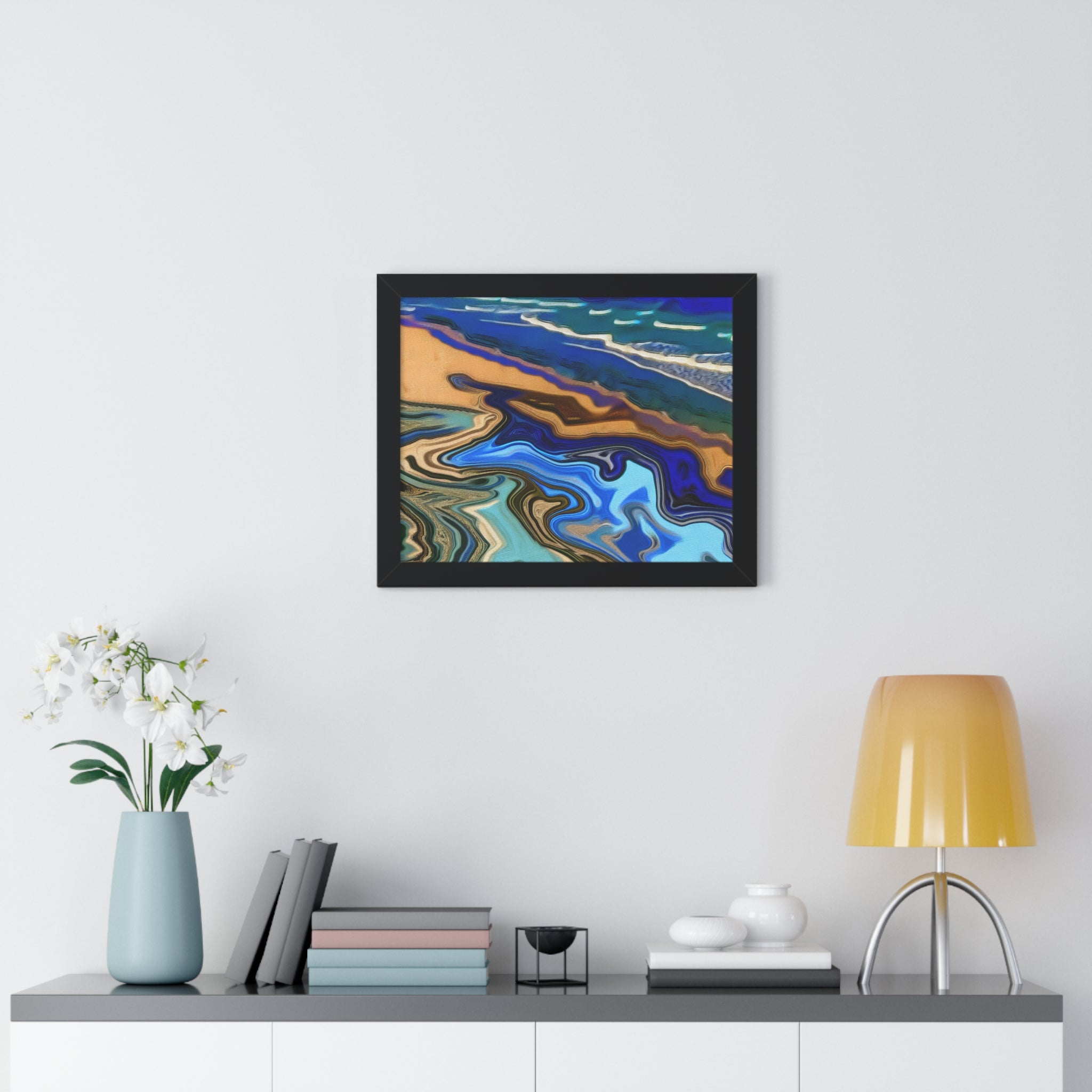 Tidal Whisperings | Framed Print