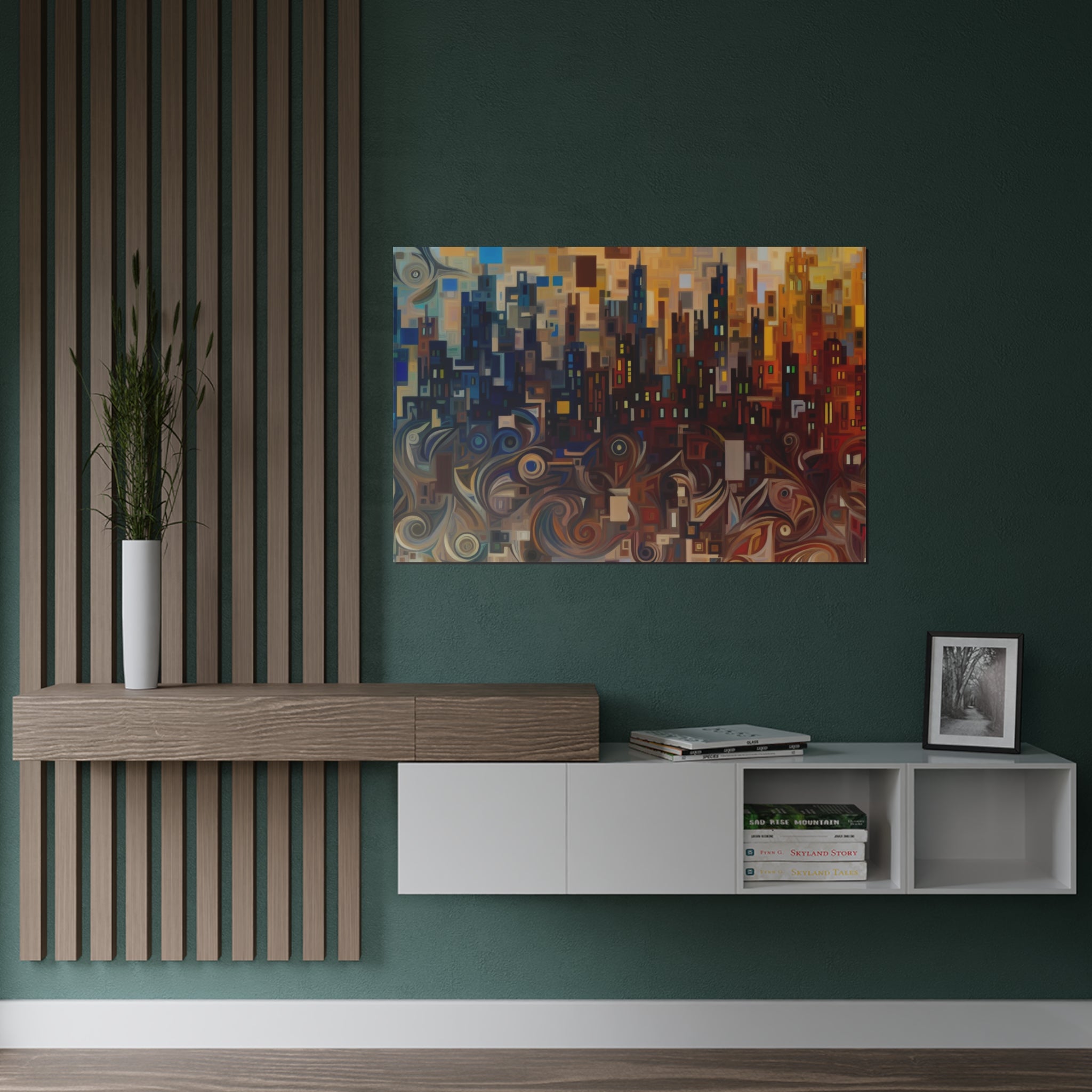 Metropolitan Rhythm | Satin Print
