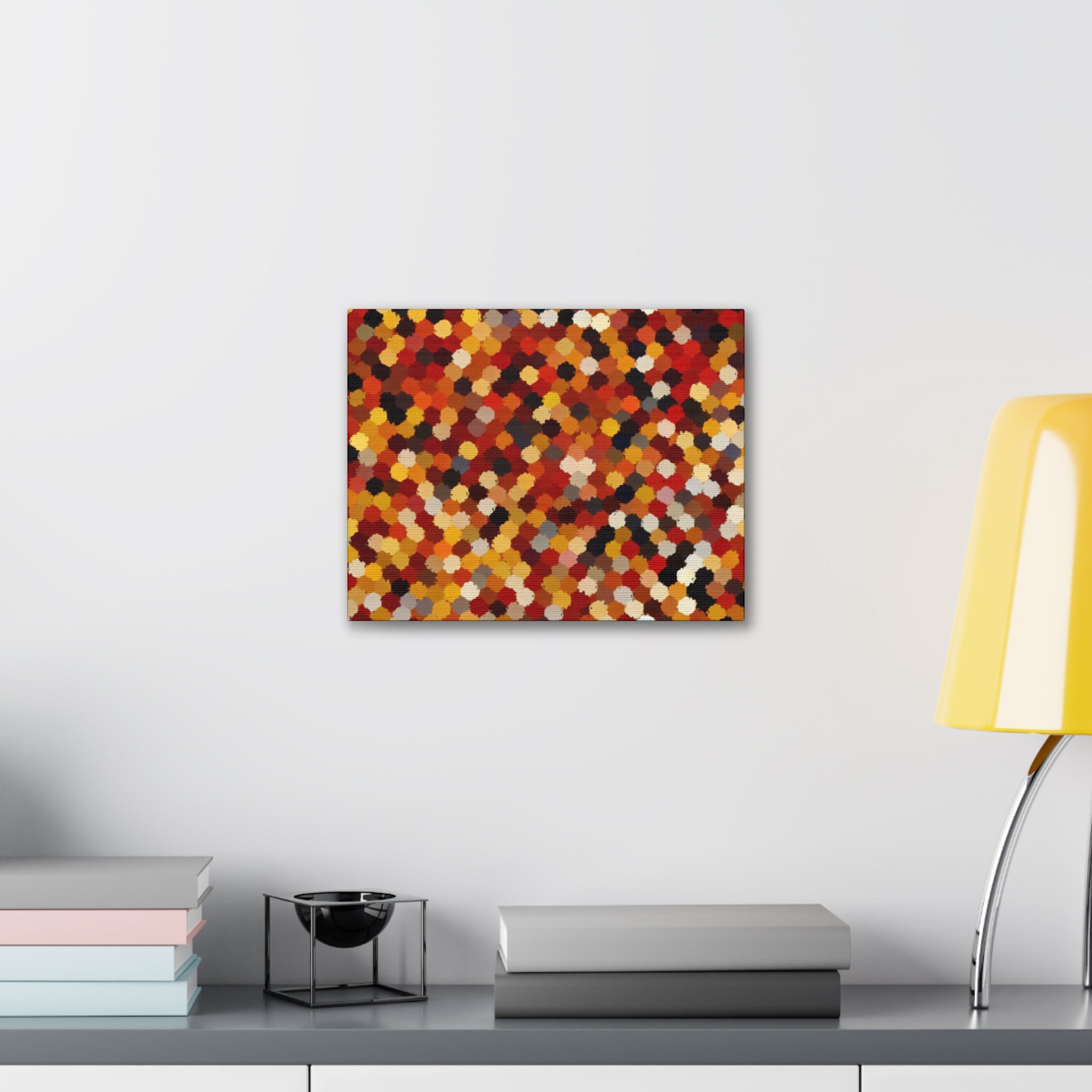 Radiant Dance of Circles | Canvas