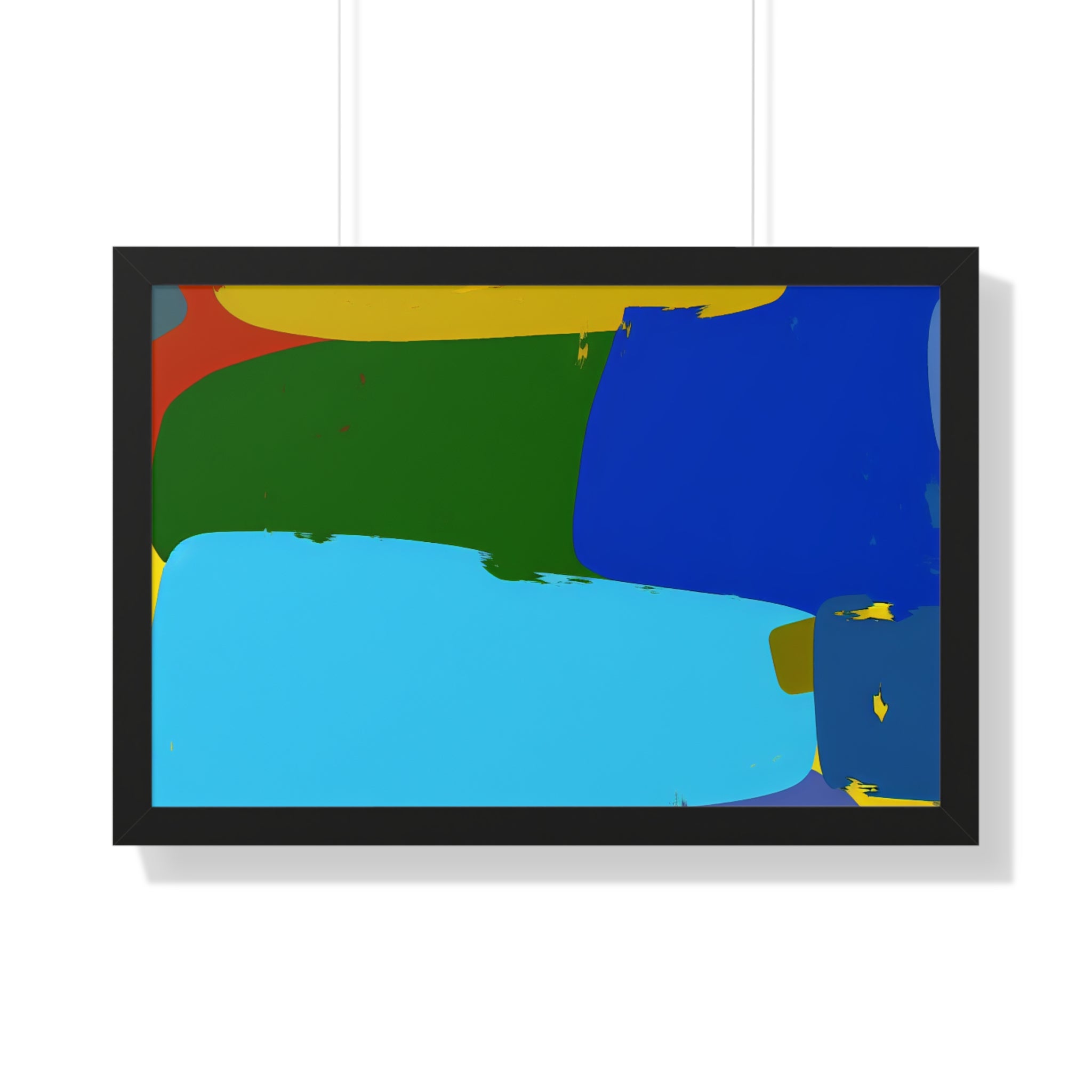 Vibrant Echoes of Energy | Framed Print