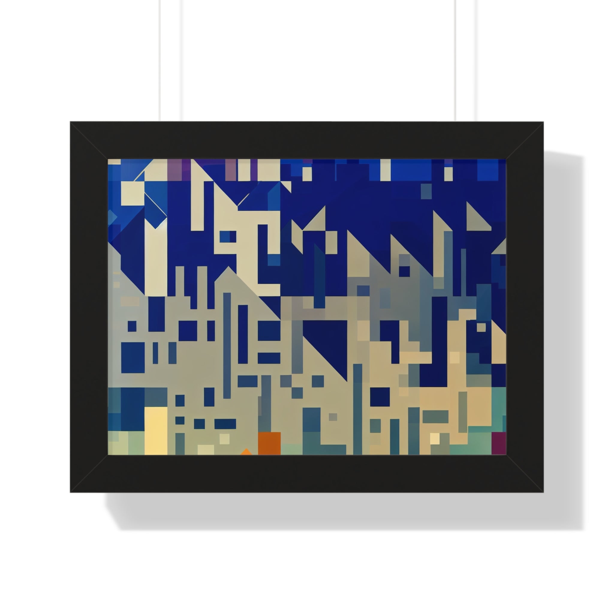 Urban Echoes and Silhouettes | Framed Print