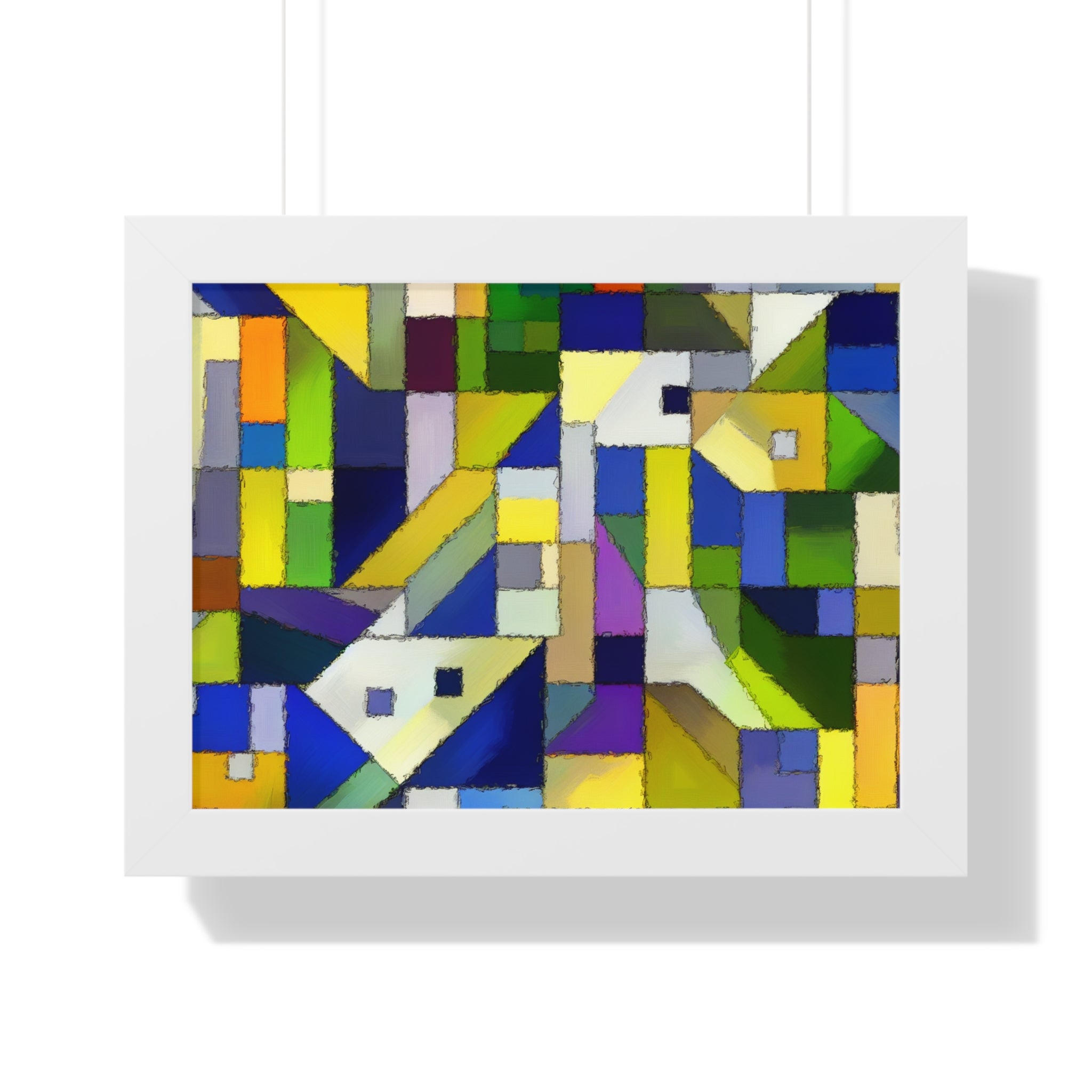 Fractured Harmony and Light | Framed Print