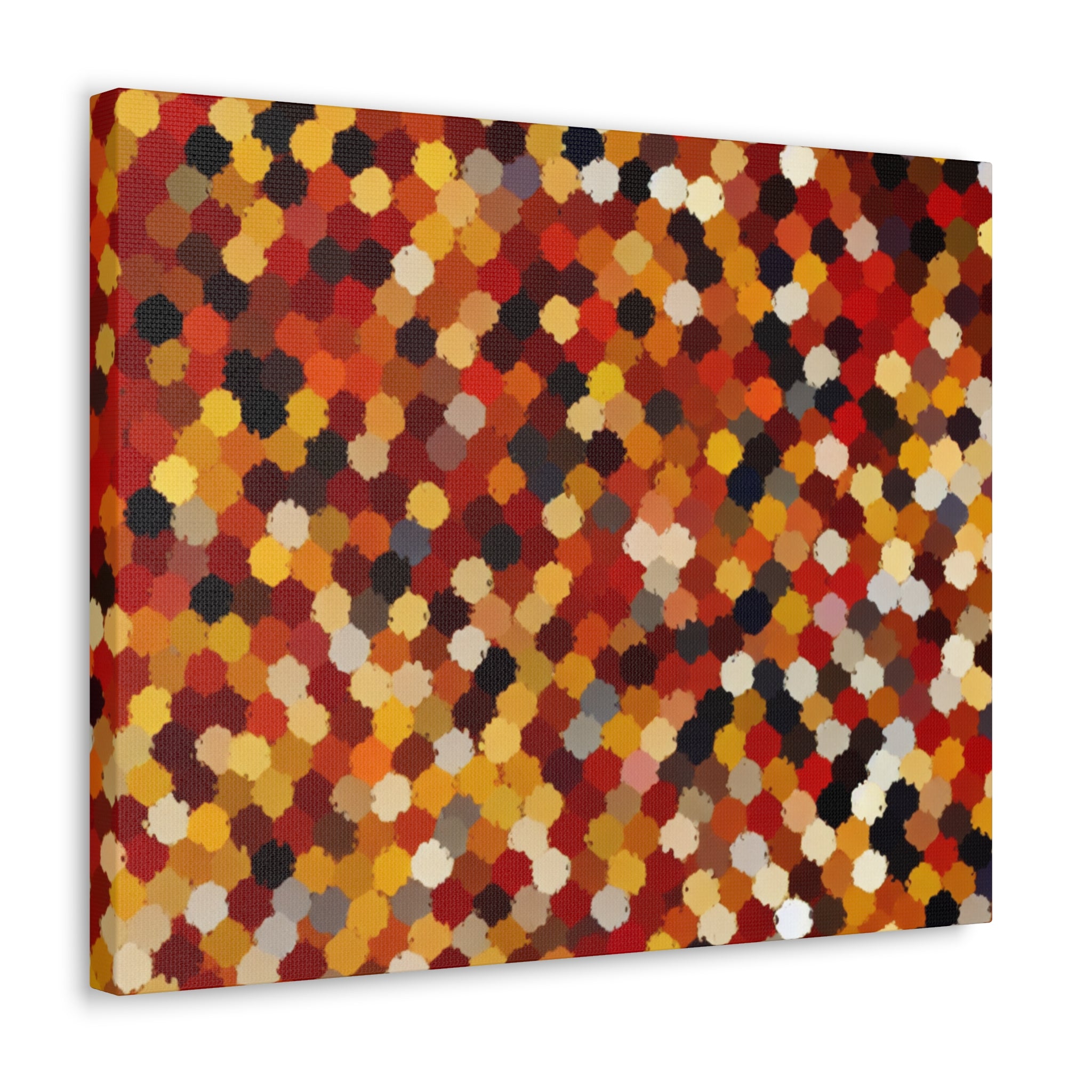 Radiant Dance of Circles | Canvas