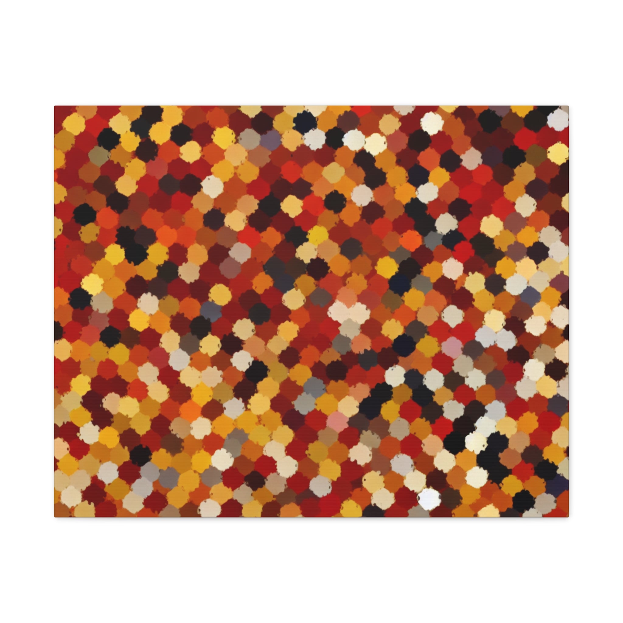 Radiant Dance of Circles | Canvas
