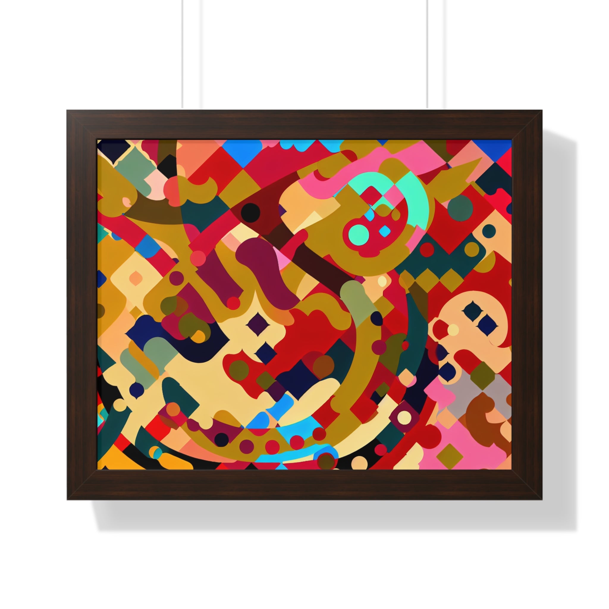 Whispers of Color and Form | Framed Print
