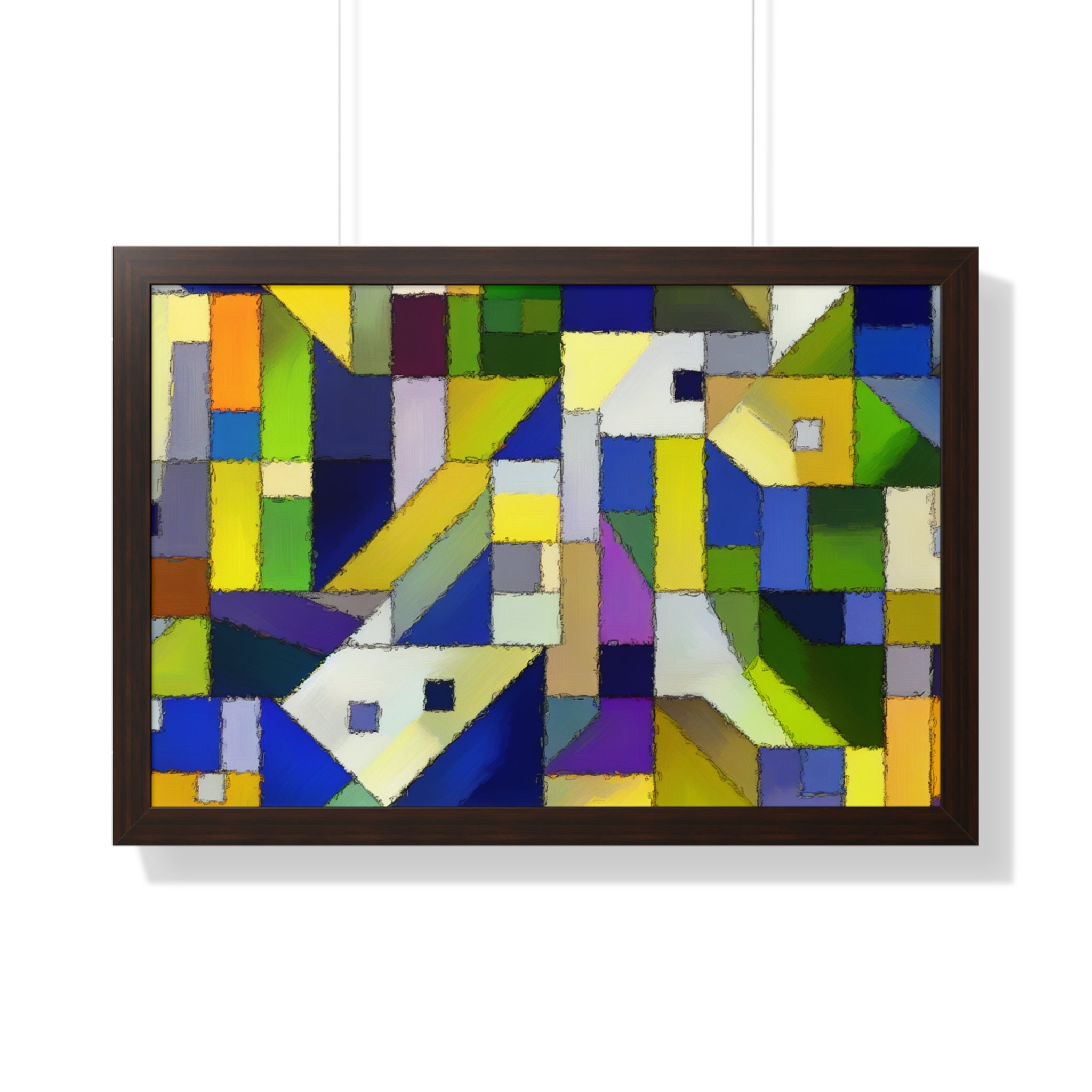 Fractured Harmony and Light | Framed Print