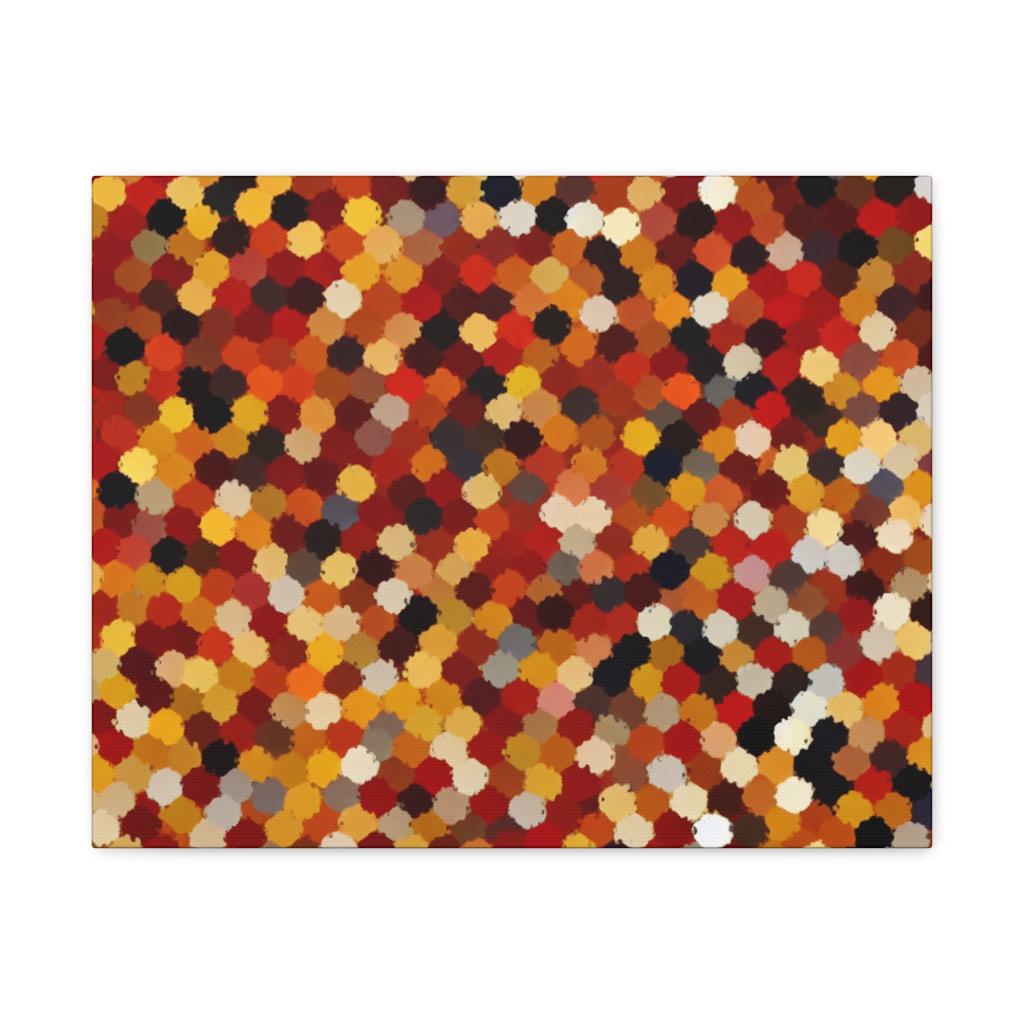 Radiant Dance of Circles | Canvas