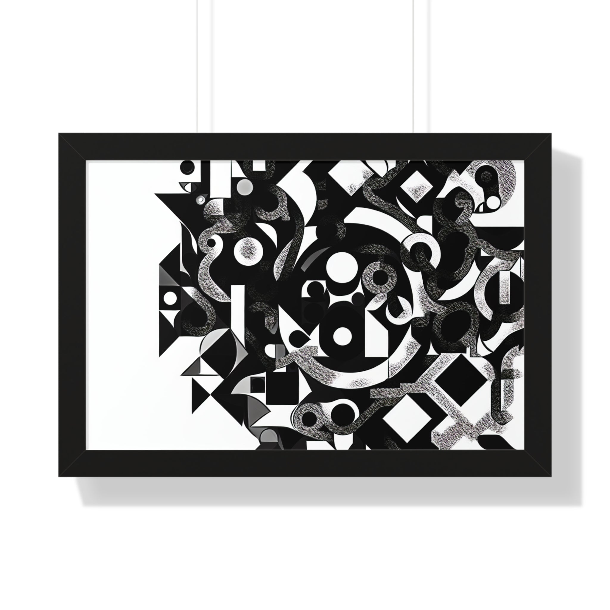 Eclipse of Contrast | Framed Print
