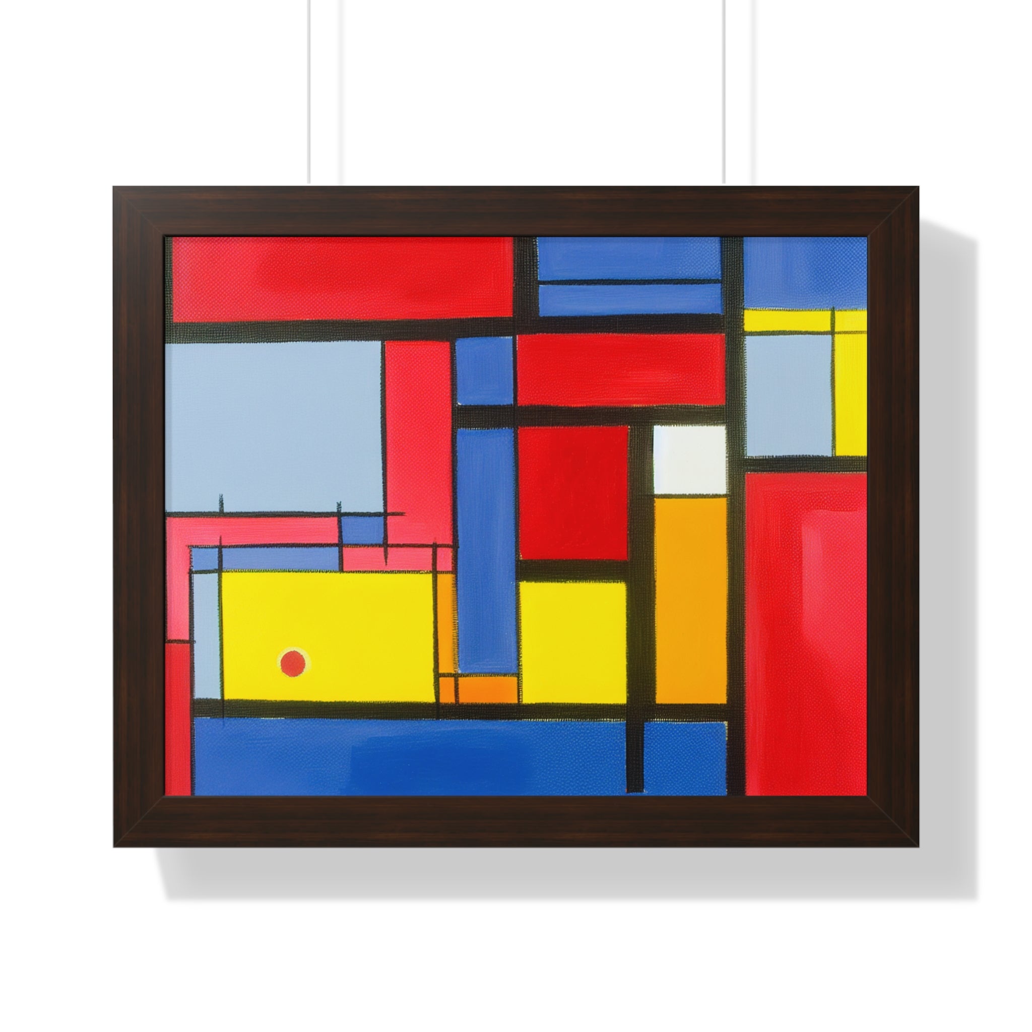 Primary Harmony and Tension | Framed Print