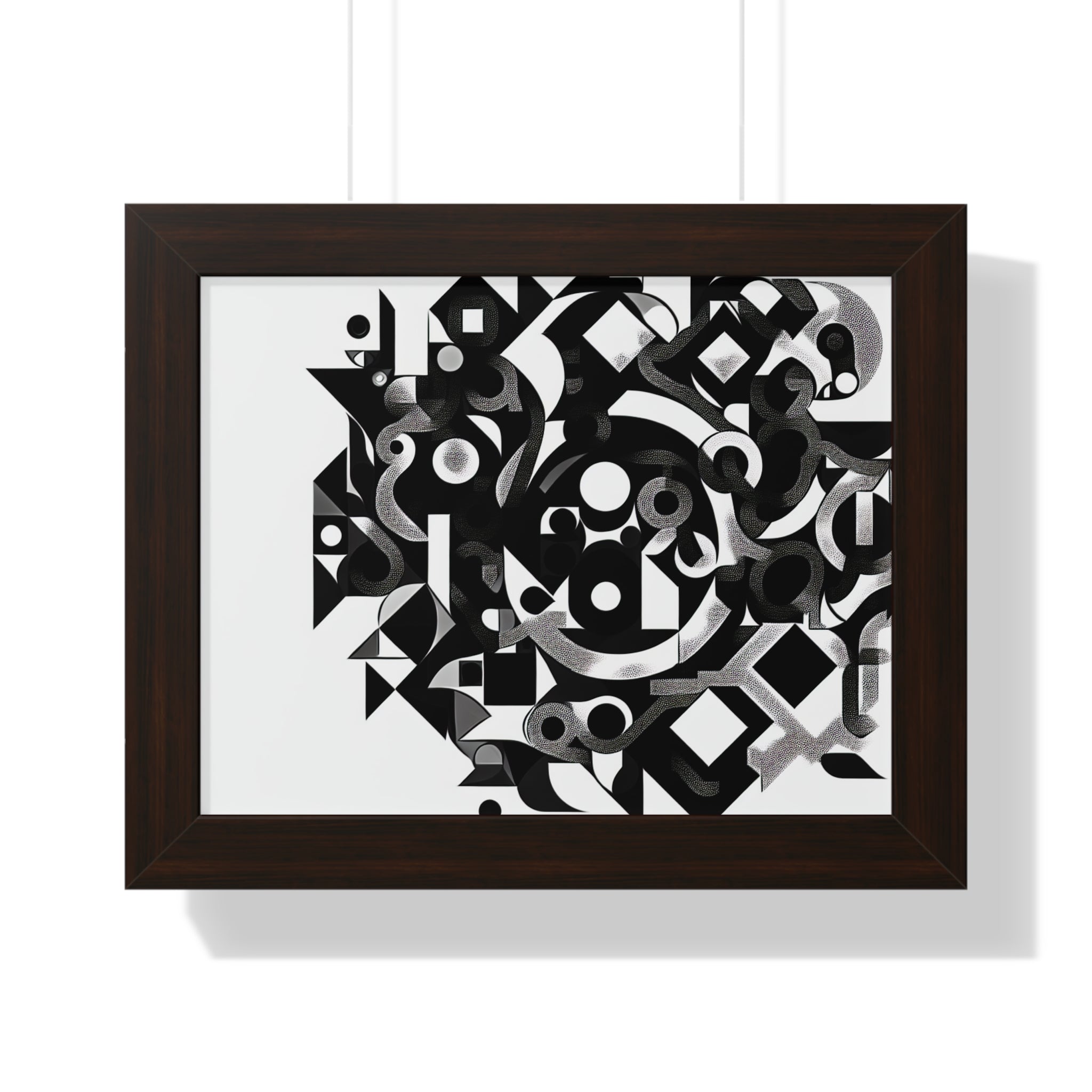 Eclipse of Contrast | Framed Print