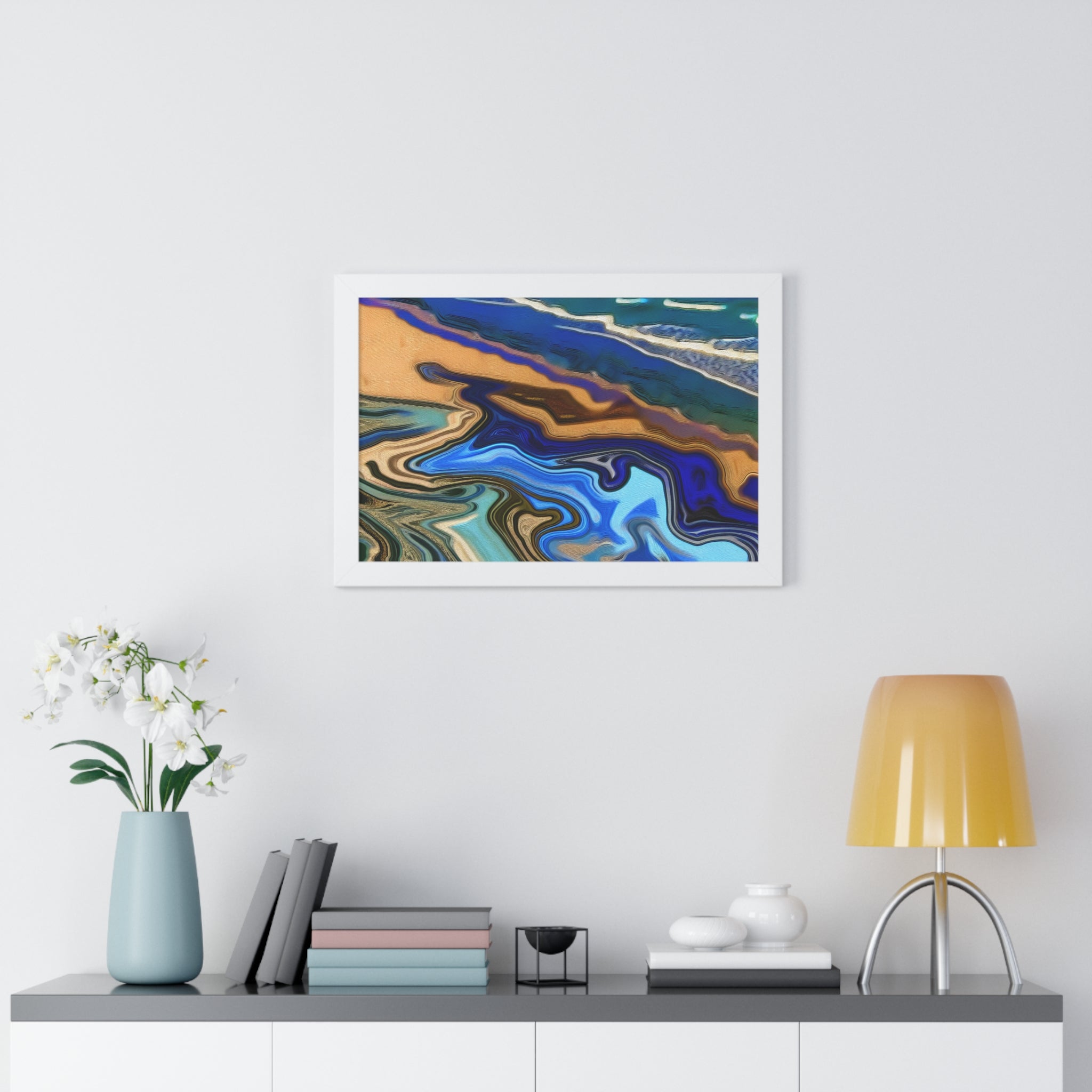 Tidal Whisperings | Framed Print