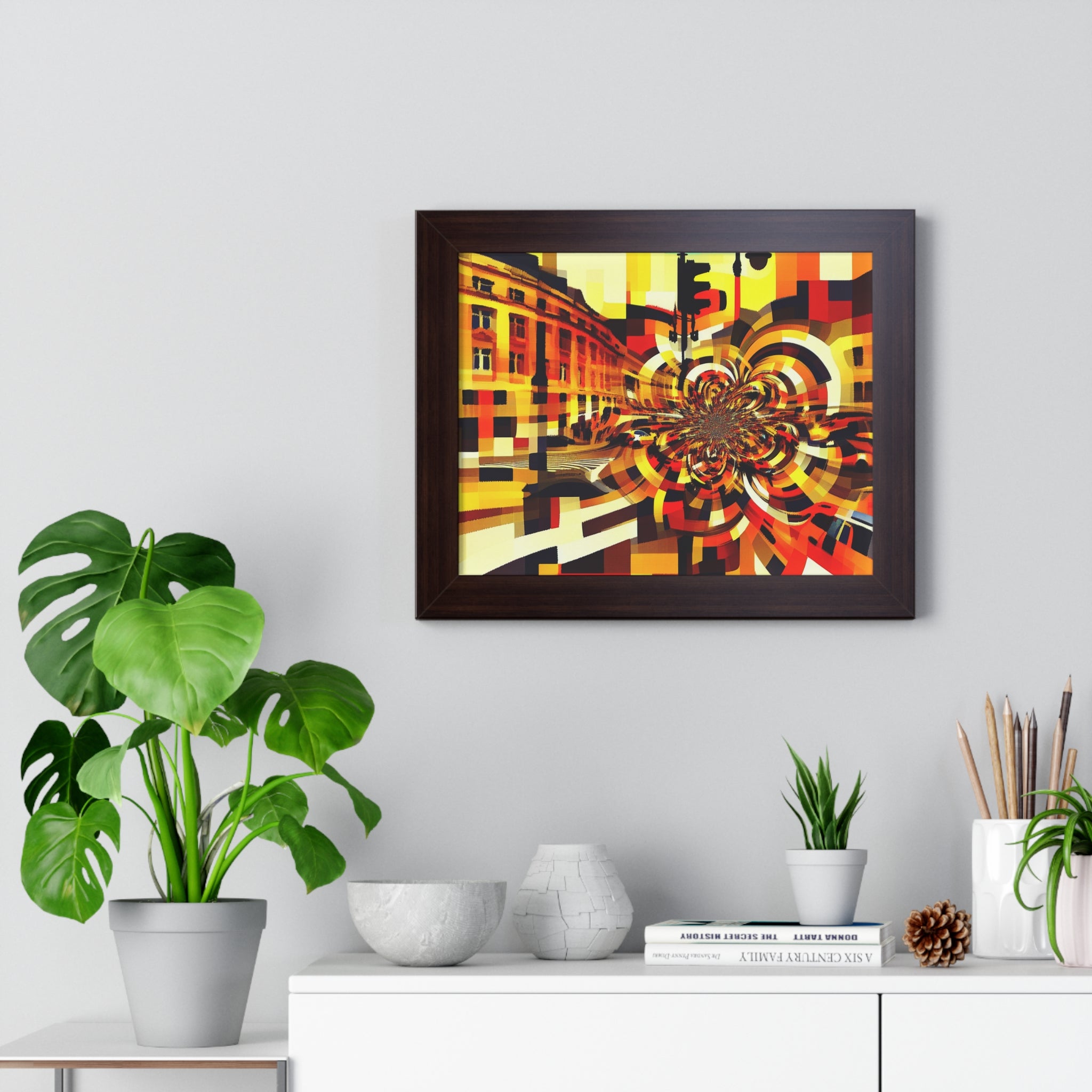 Urban Rhythm and Pulse | Framed Print