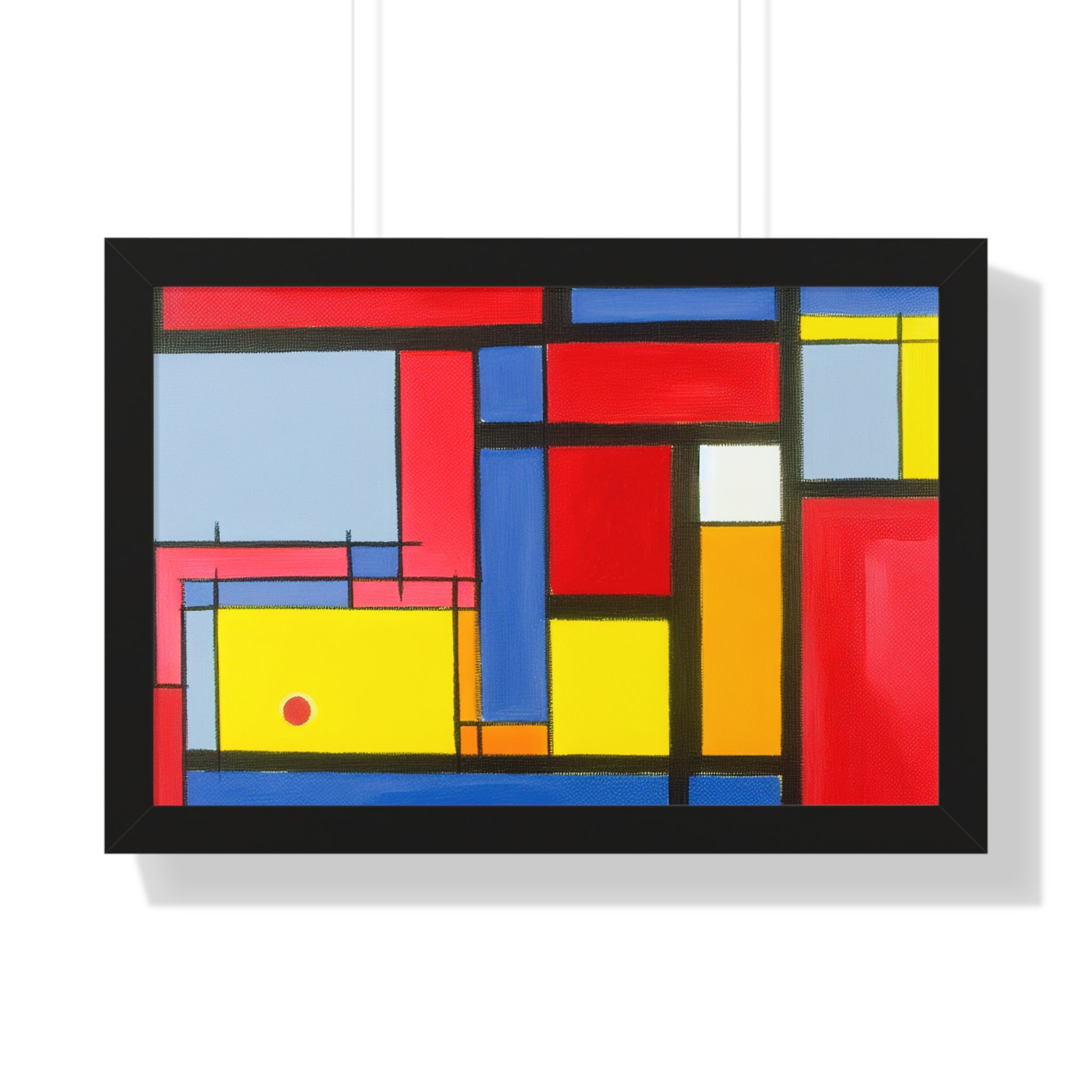 Primary Harmony and Tension | Framed Print