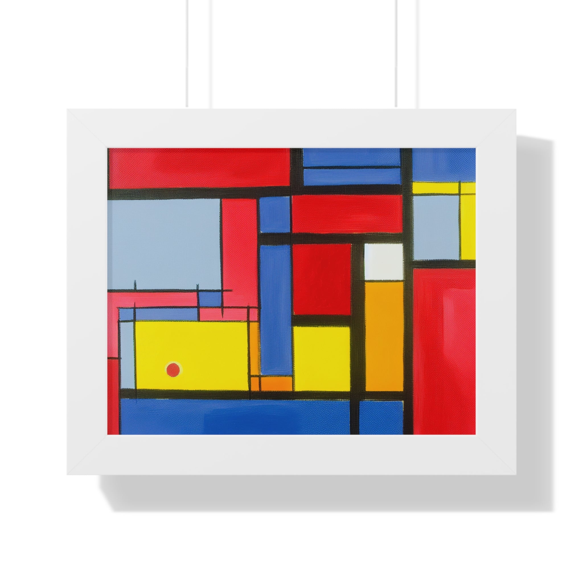 Primary Harmony and Tension | Framed Print