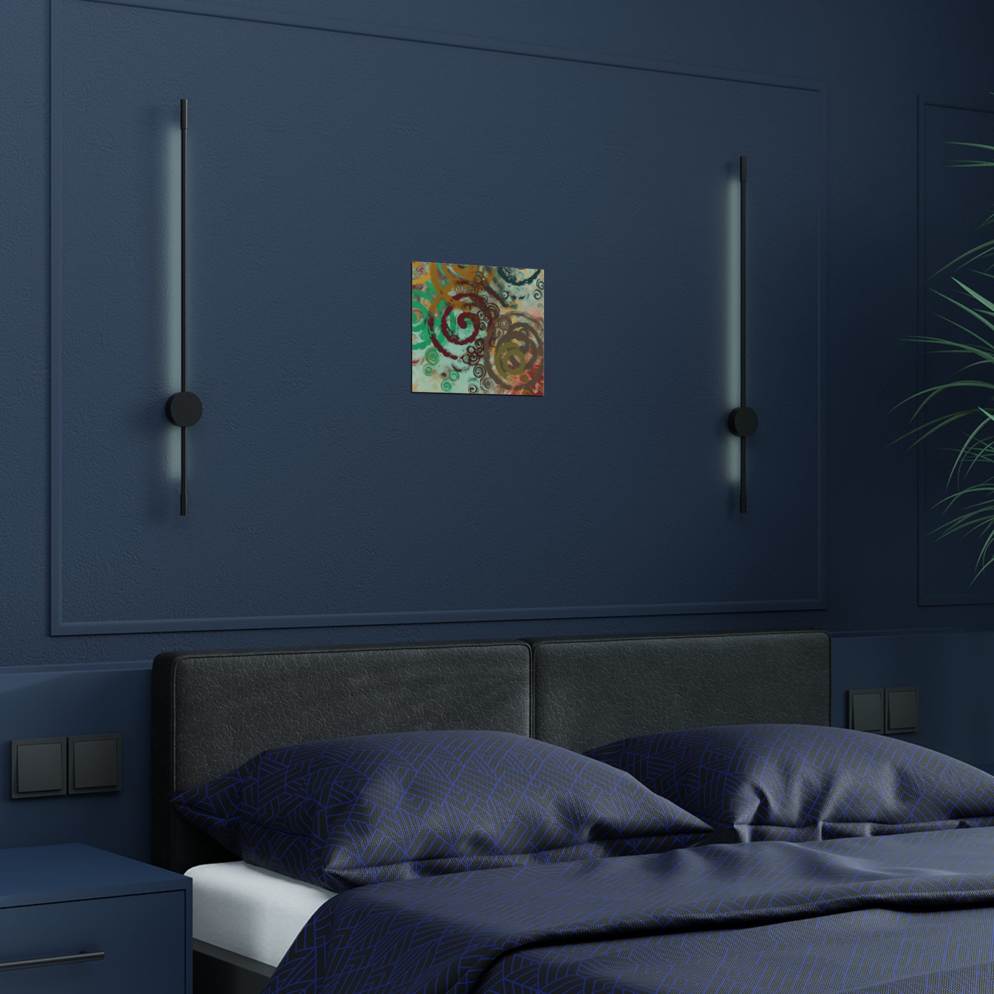 Dance of Colors | Satin Print