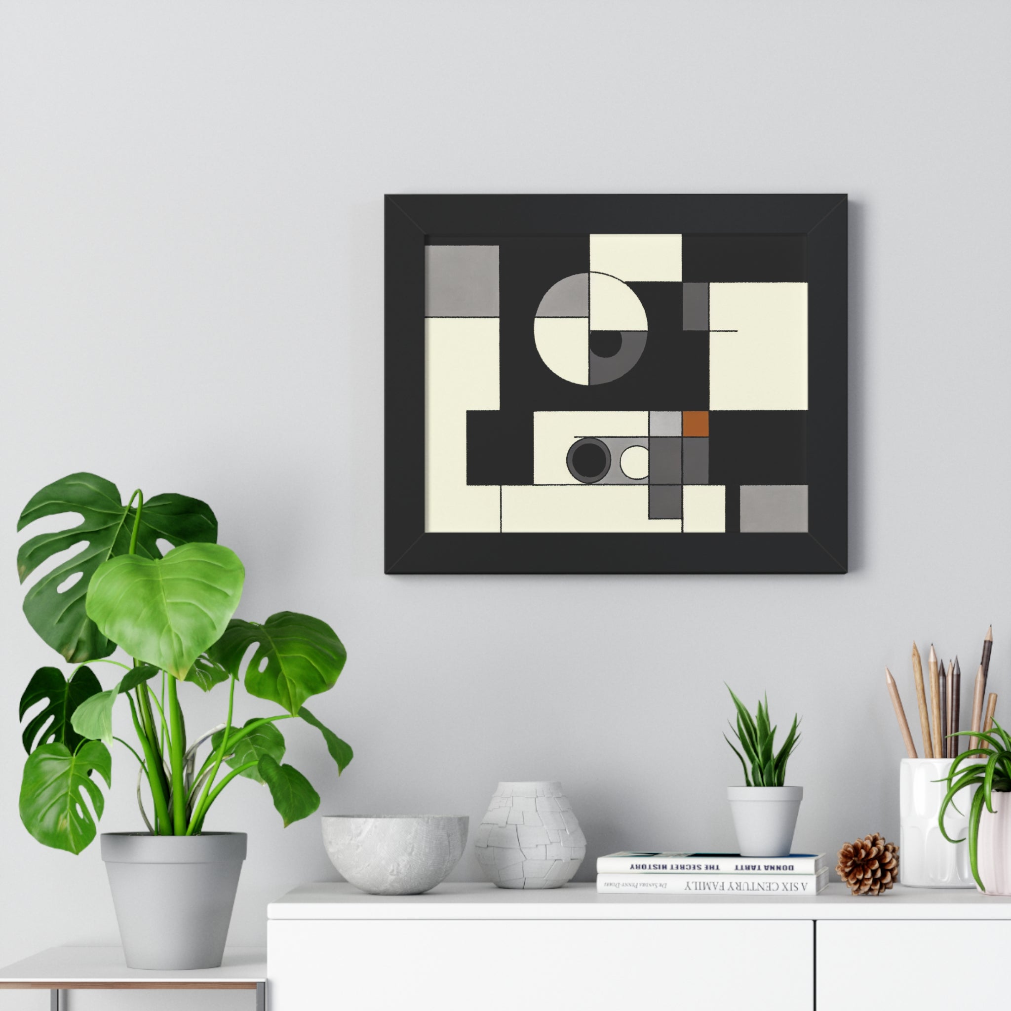 Duality in Motion | Framed Print