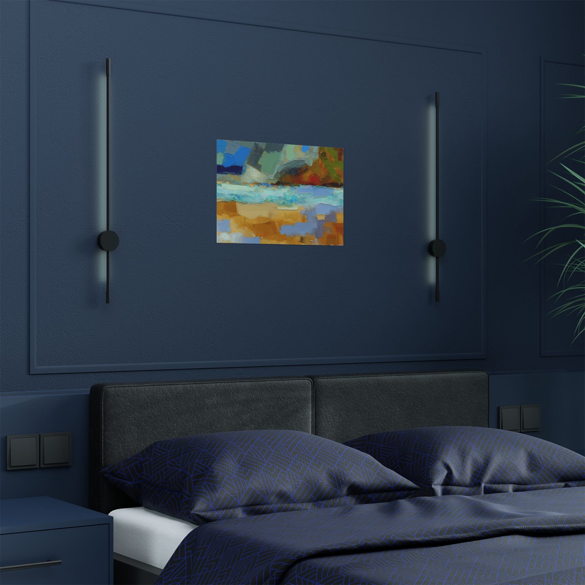 Seaside Reverie | Satin Print