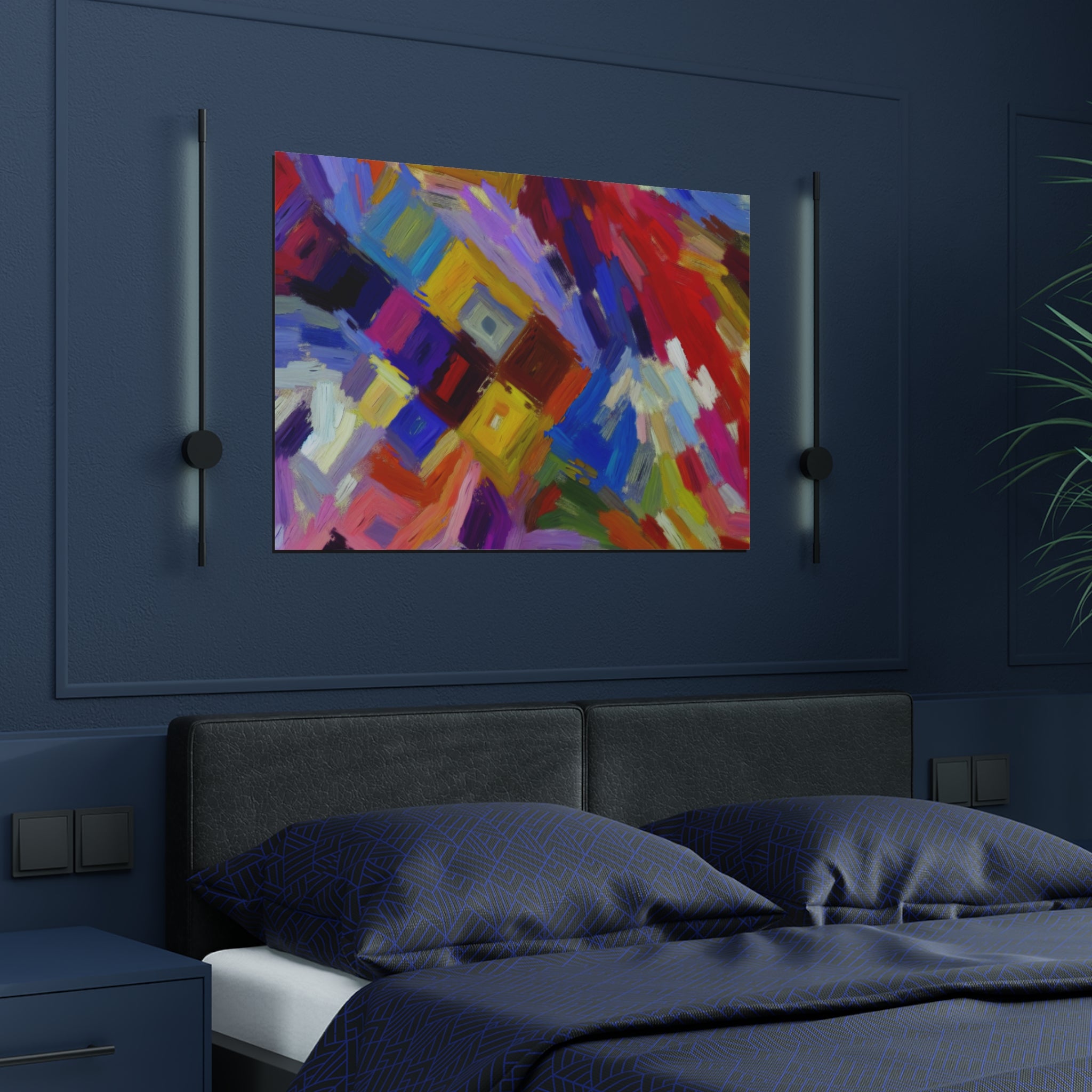 Chromatic Serenade | Satin Print
