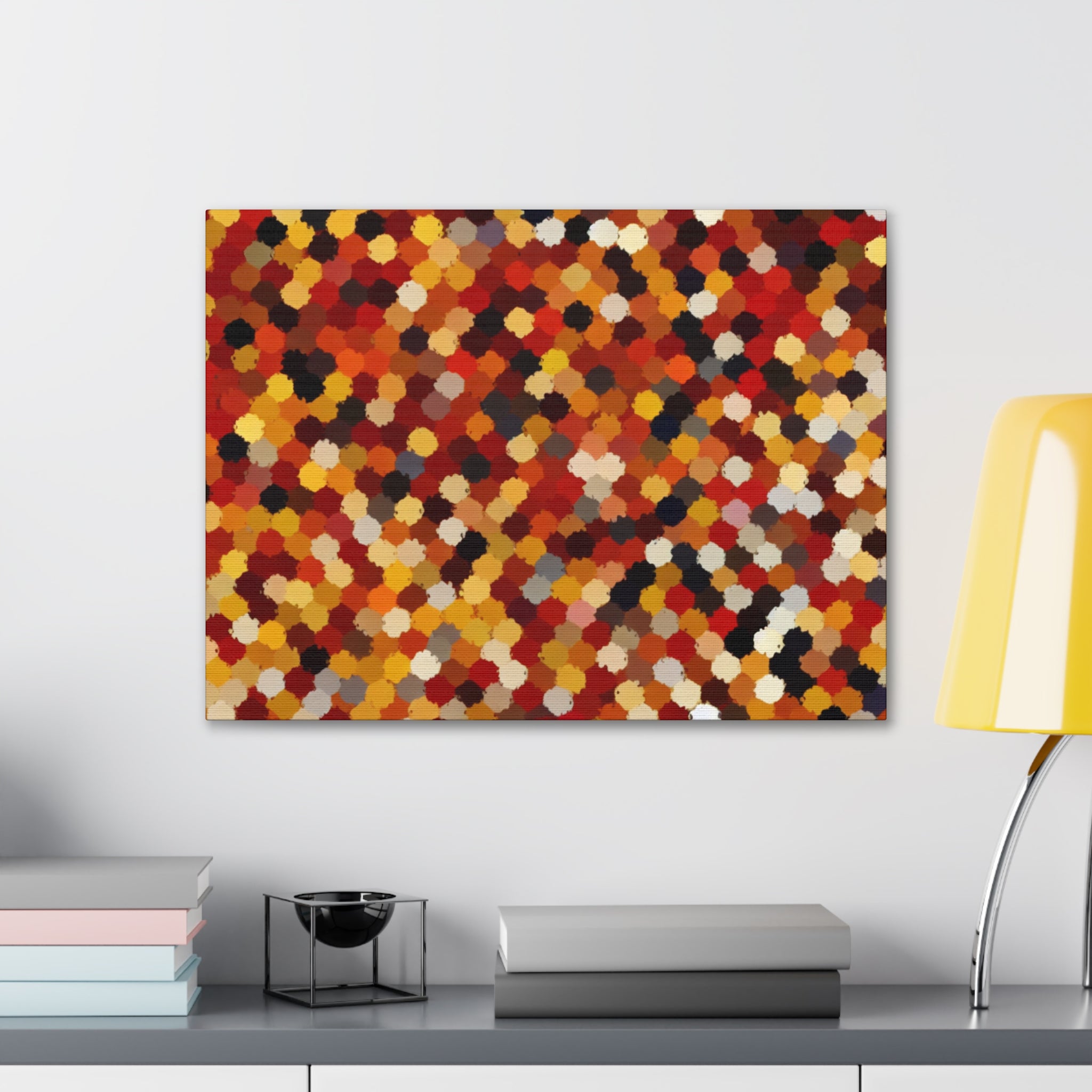 Radiant Dance of Circles | Canvas