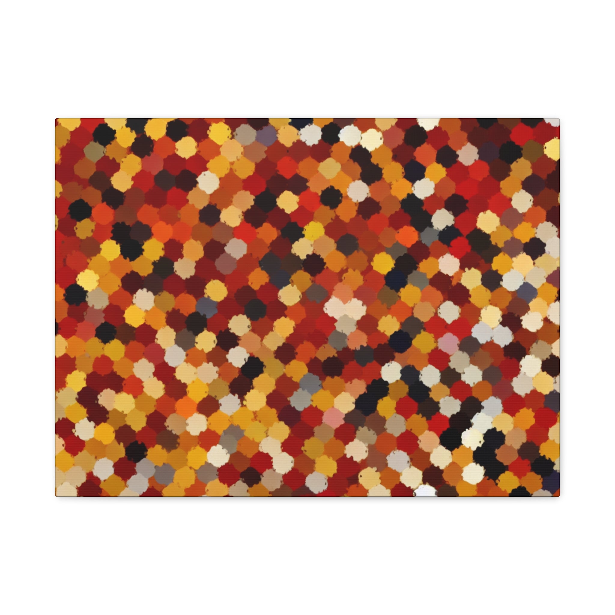 Radiant Dance of Circles | Canvas