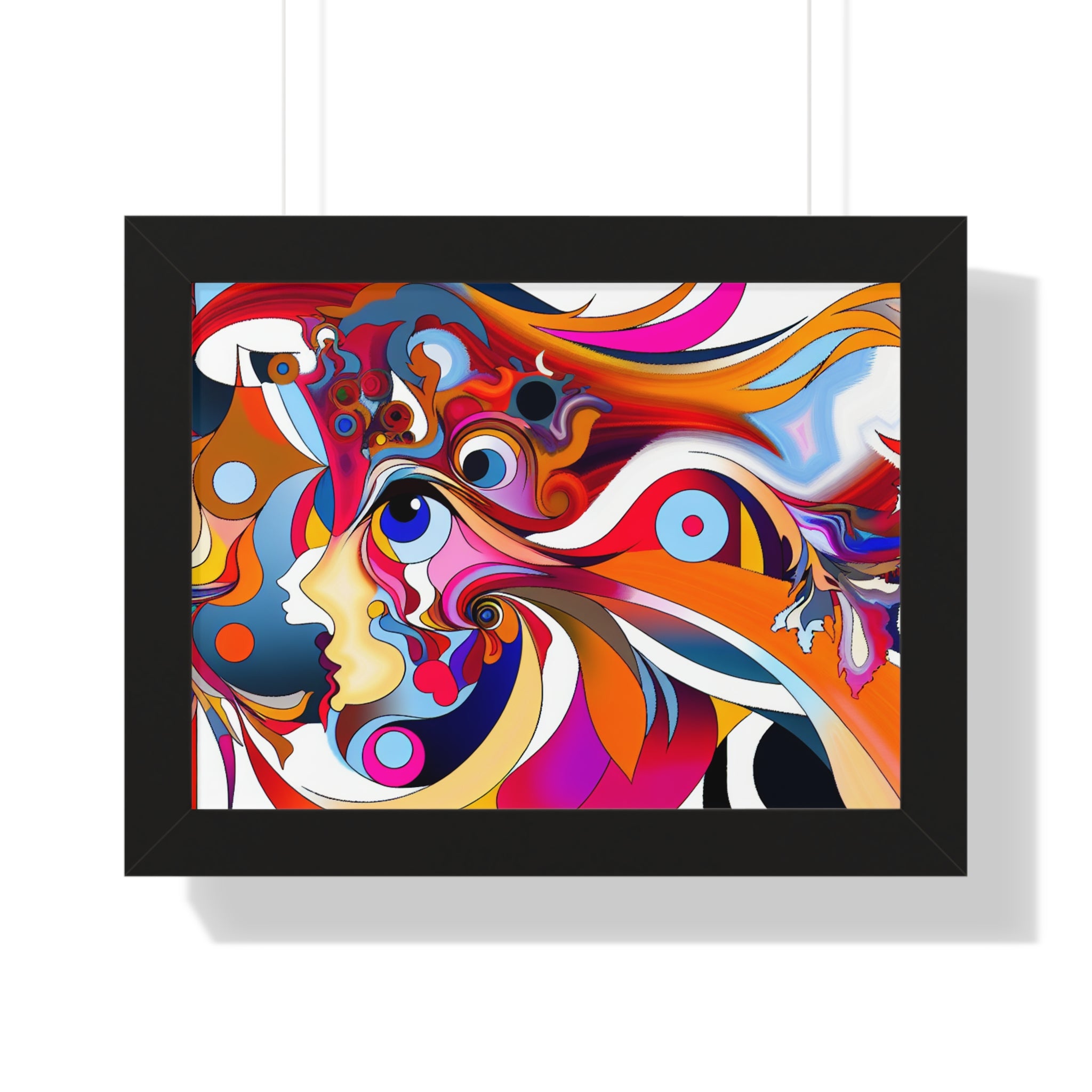 Chroma Dreamscape Fusion | Framed Print