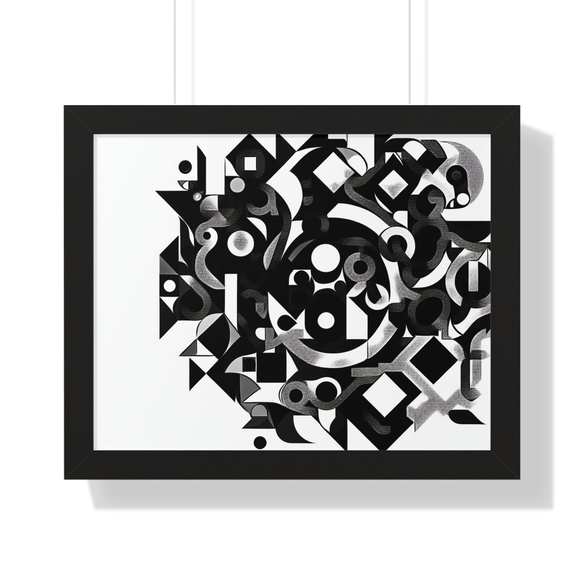 Eclipse of Contrast | Framed Print