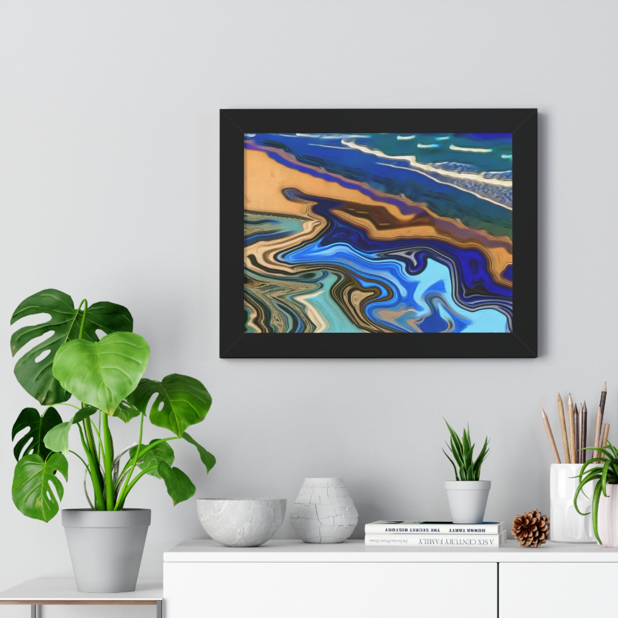 Tidal Whisperings | Framed Print