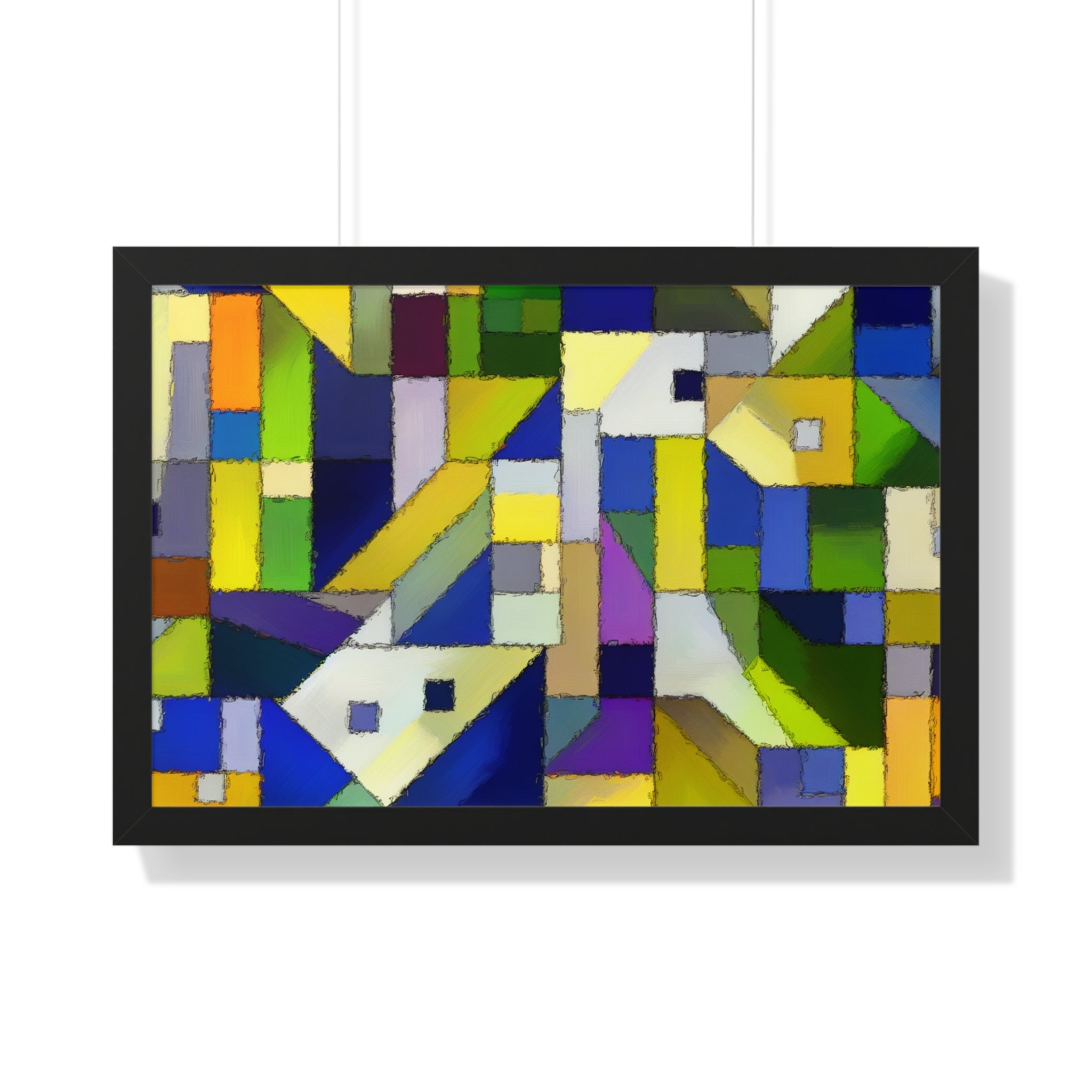 Fractured Harmony and Light | Framed Print