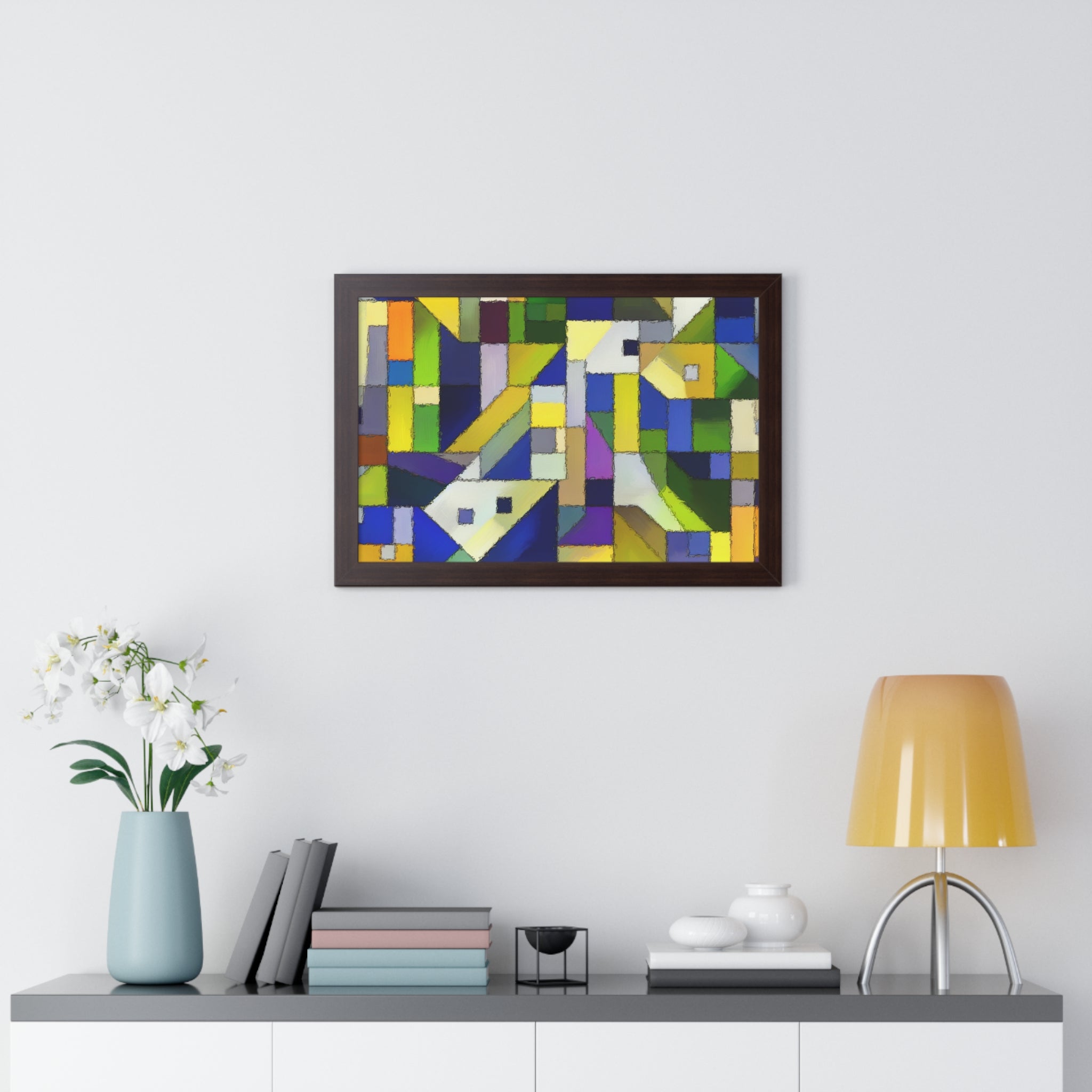 Fractured Harmony and Light | Framed Print