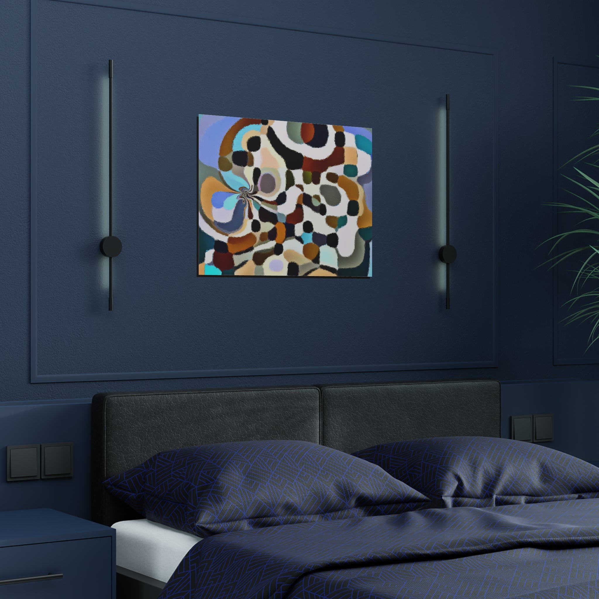 Whispers of Vibrant Dreams | Satin Print