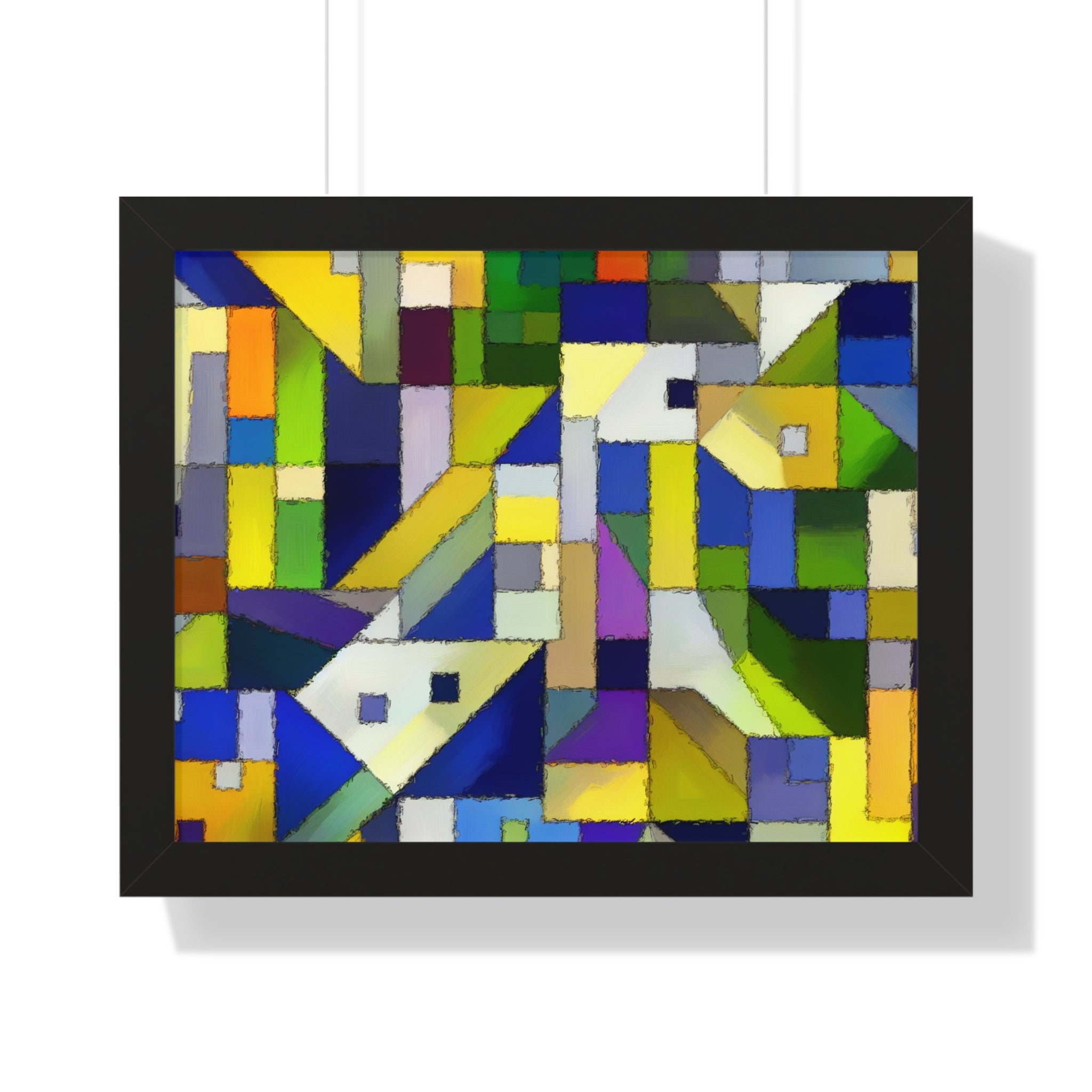 Fractured Harmony and Light | Framed Print