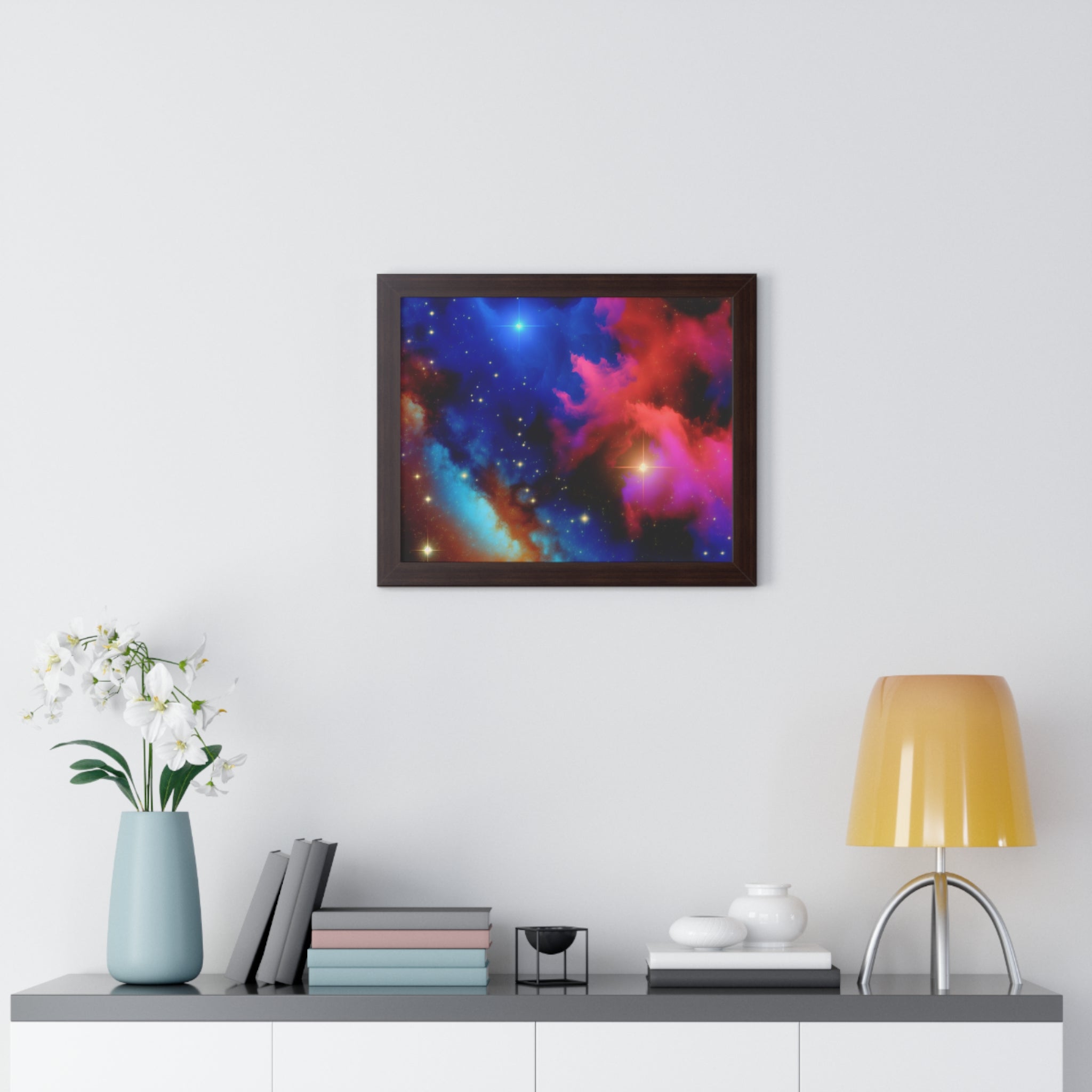 Celestial Whirl and Daze | Framed Print