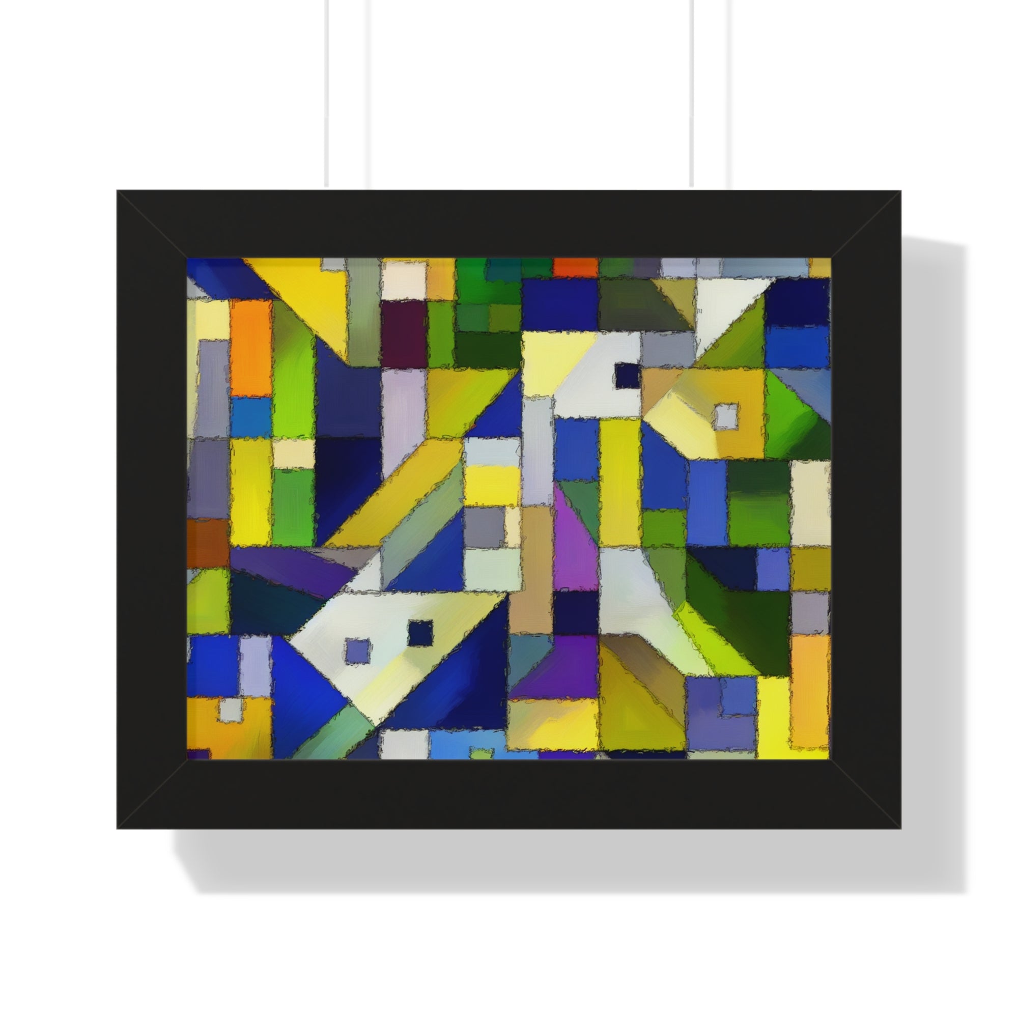 Fractured Harmony and Light | Framed Print