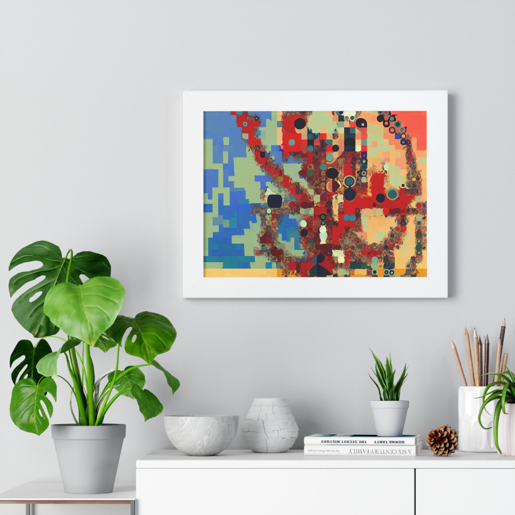 Whirls of Freedom | Framed Print
