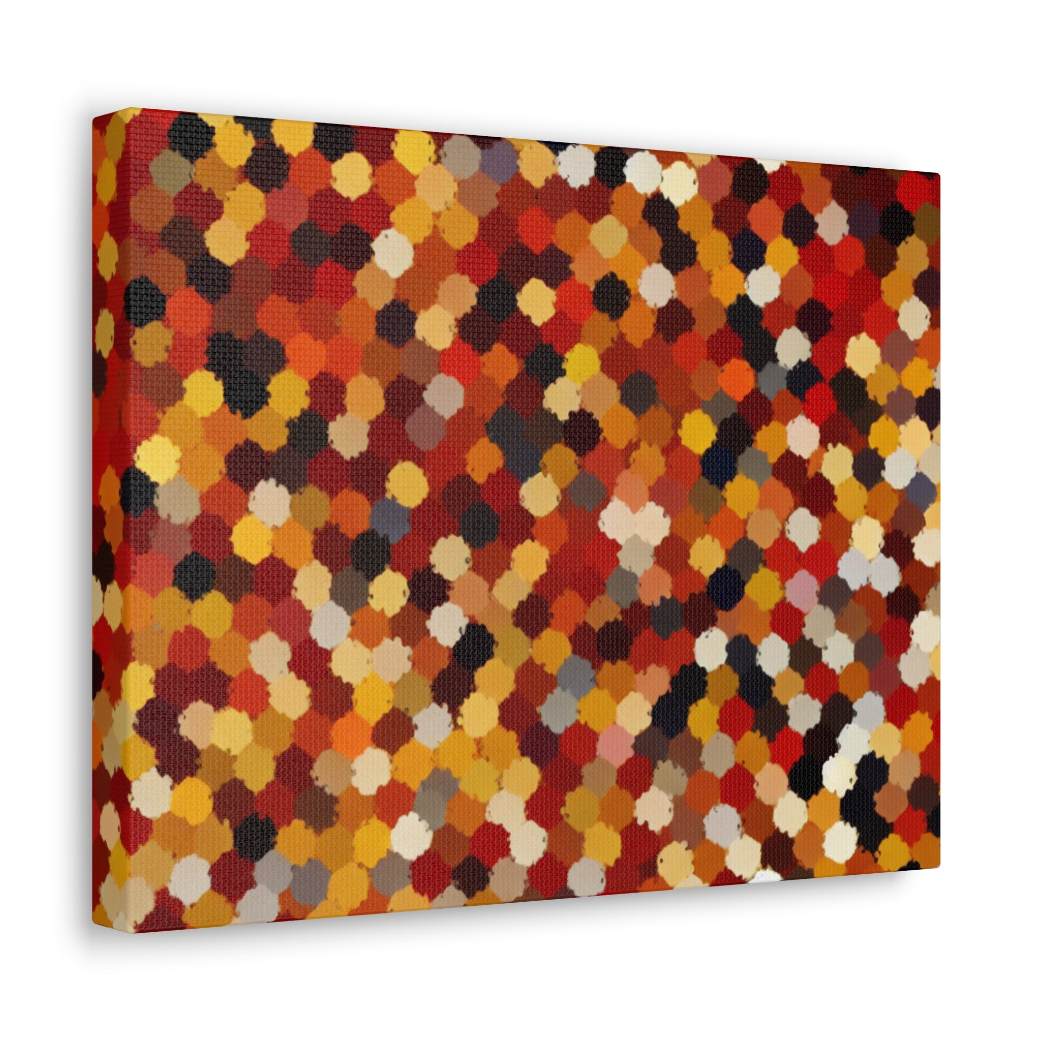 Radiant Dance of Circles | Canvas
